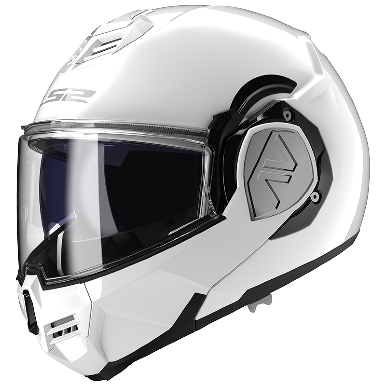 LS2 Advant Solid White L (59-60) · záber 1