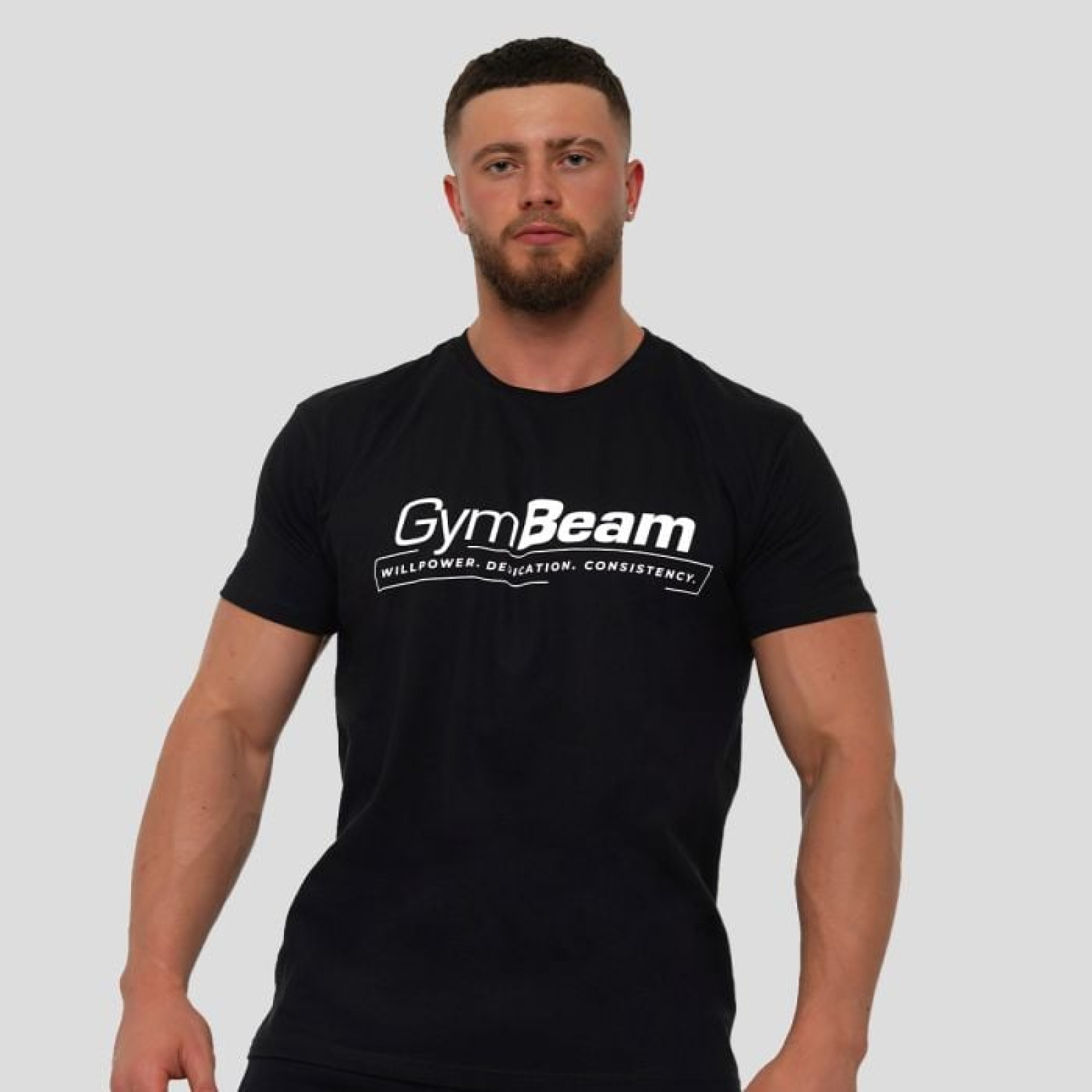 GymBeam Tričko Willpower Black XXXLXXXL · záber 1