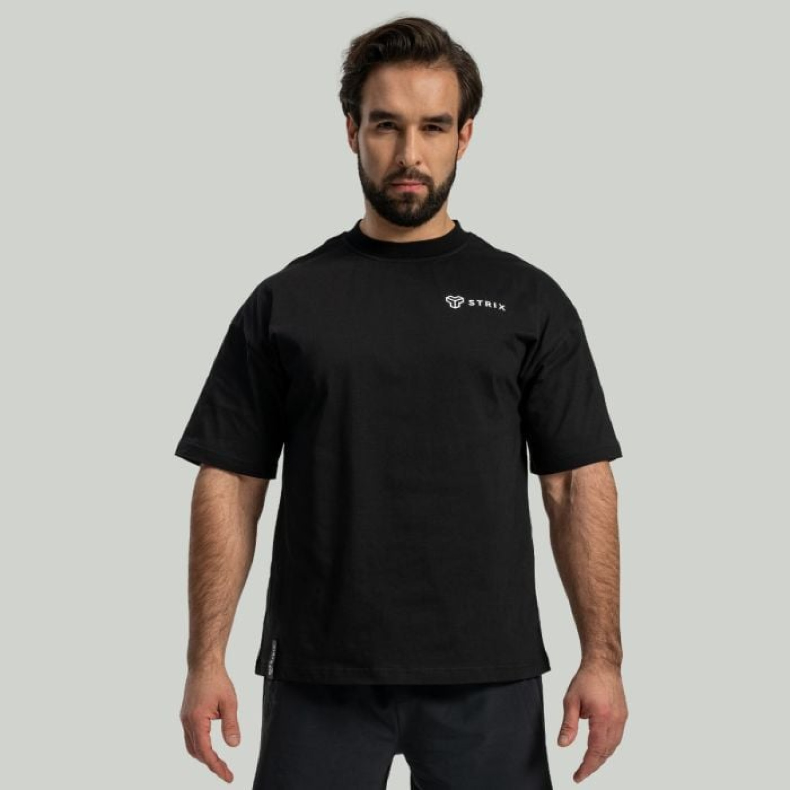 STRIX Tričko Oversized Black LL · záber 1