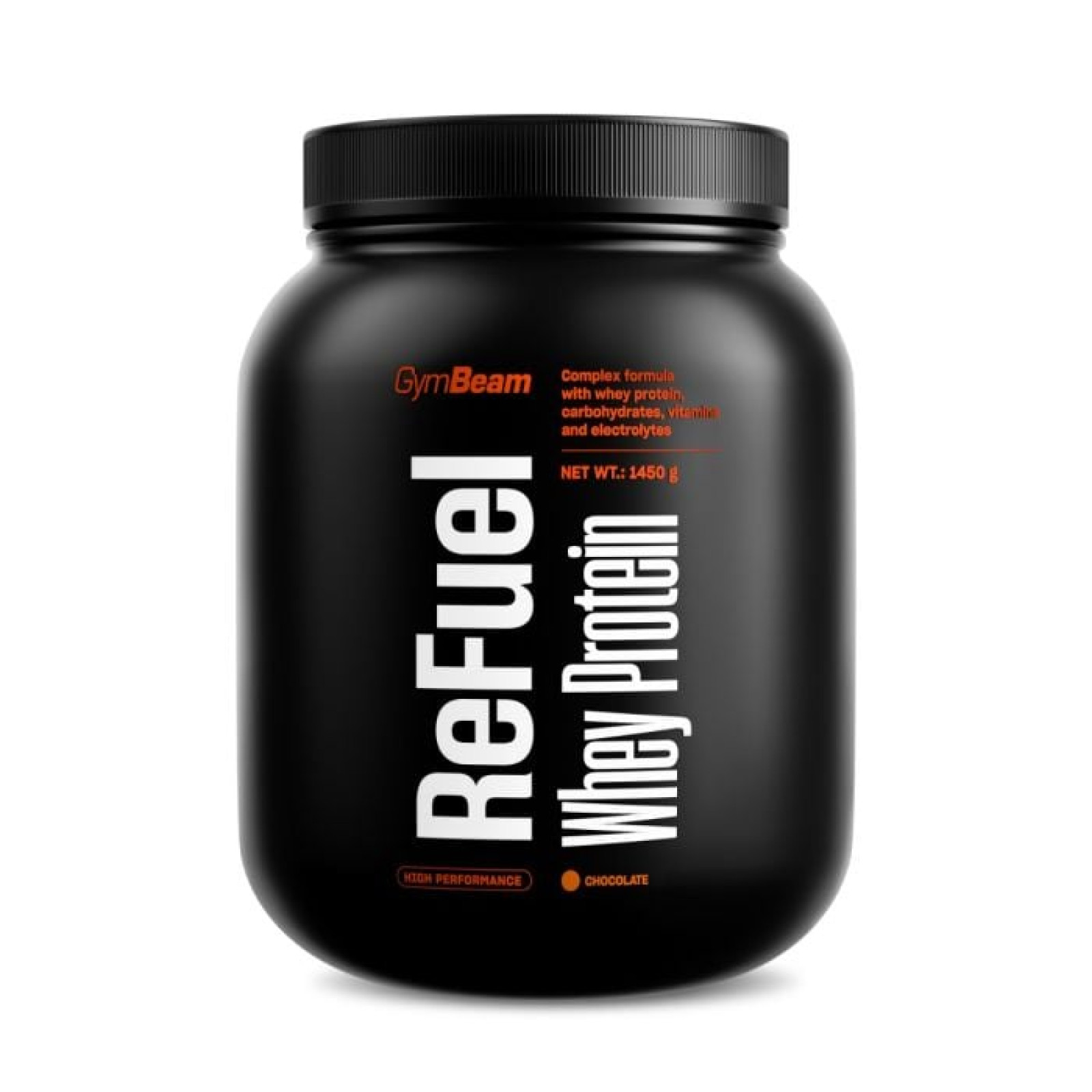 GymBeam ReFuel Whey Protein čokoláda · záber 1