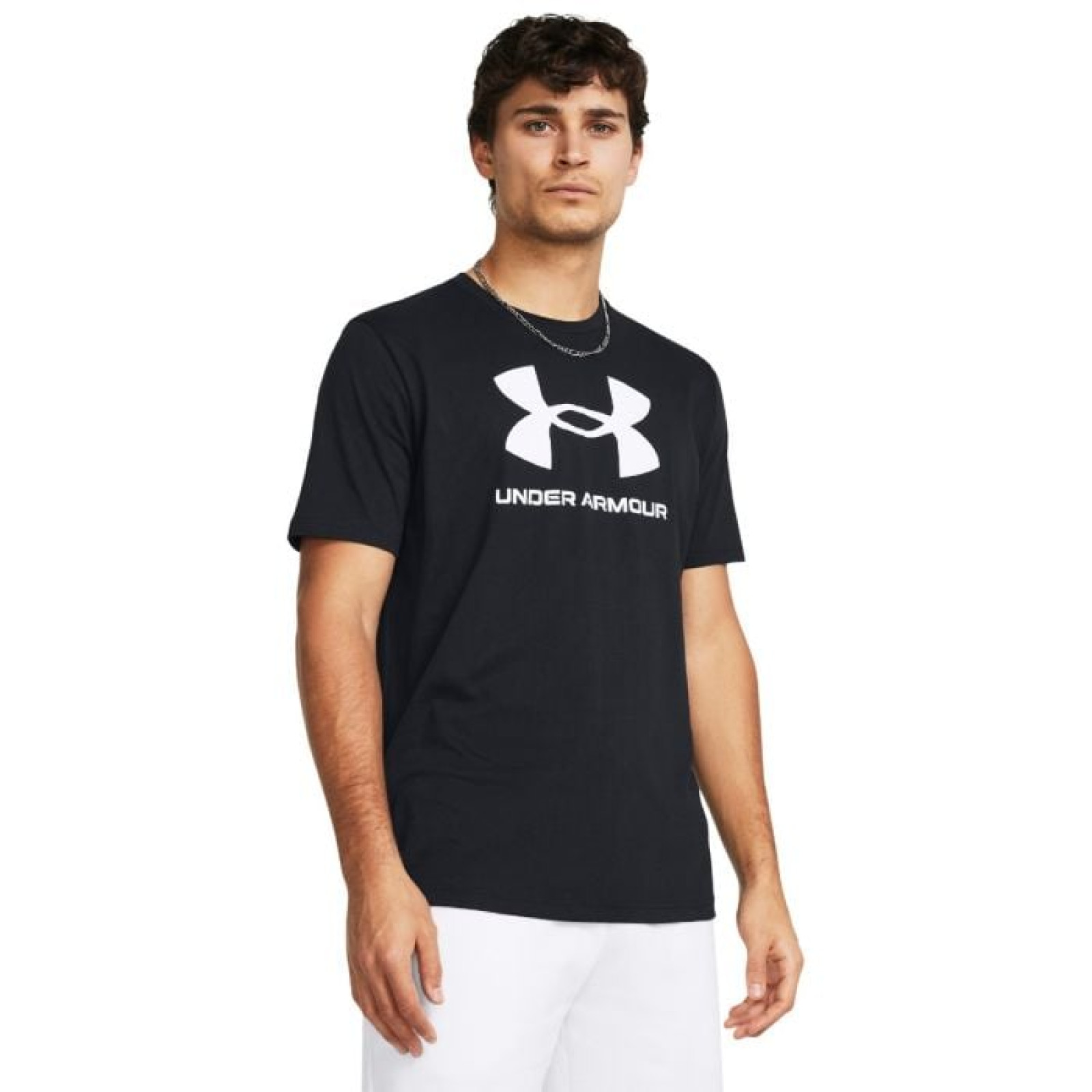 Under Armour Tričko Sportstyle Logo Update SS Black M · záber 1
