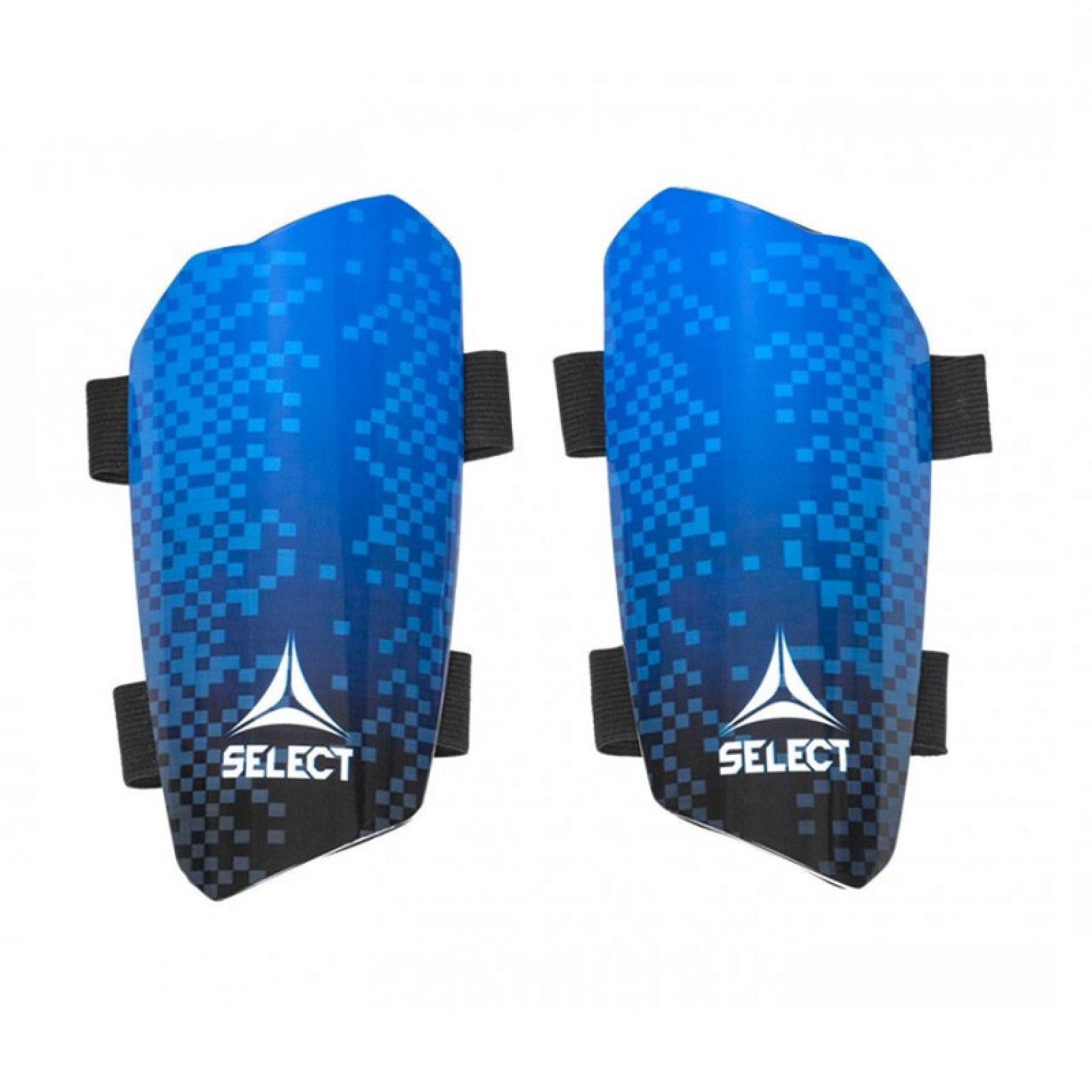 Futbalové chrániče SELECT Shin guards Standard modro-čierna - Hmotnosť: 0,3 kg · záber 1