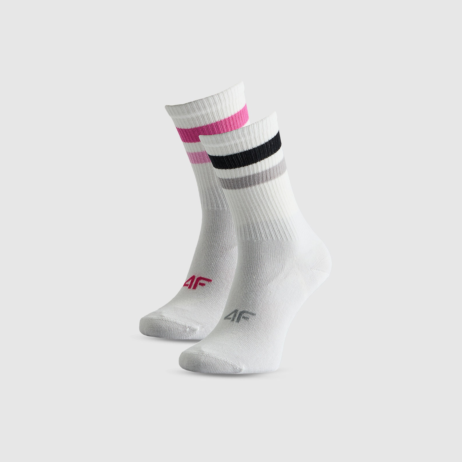 Dlhé ponožky (2-pack) dievčenské - multicolor · záber 2