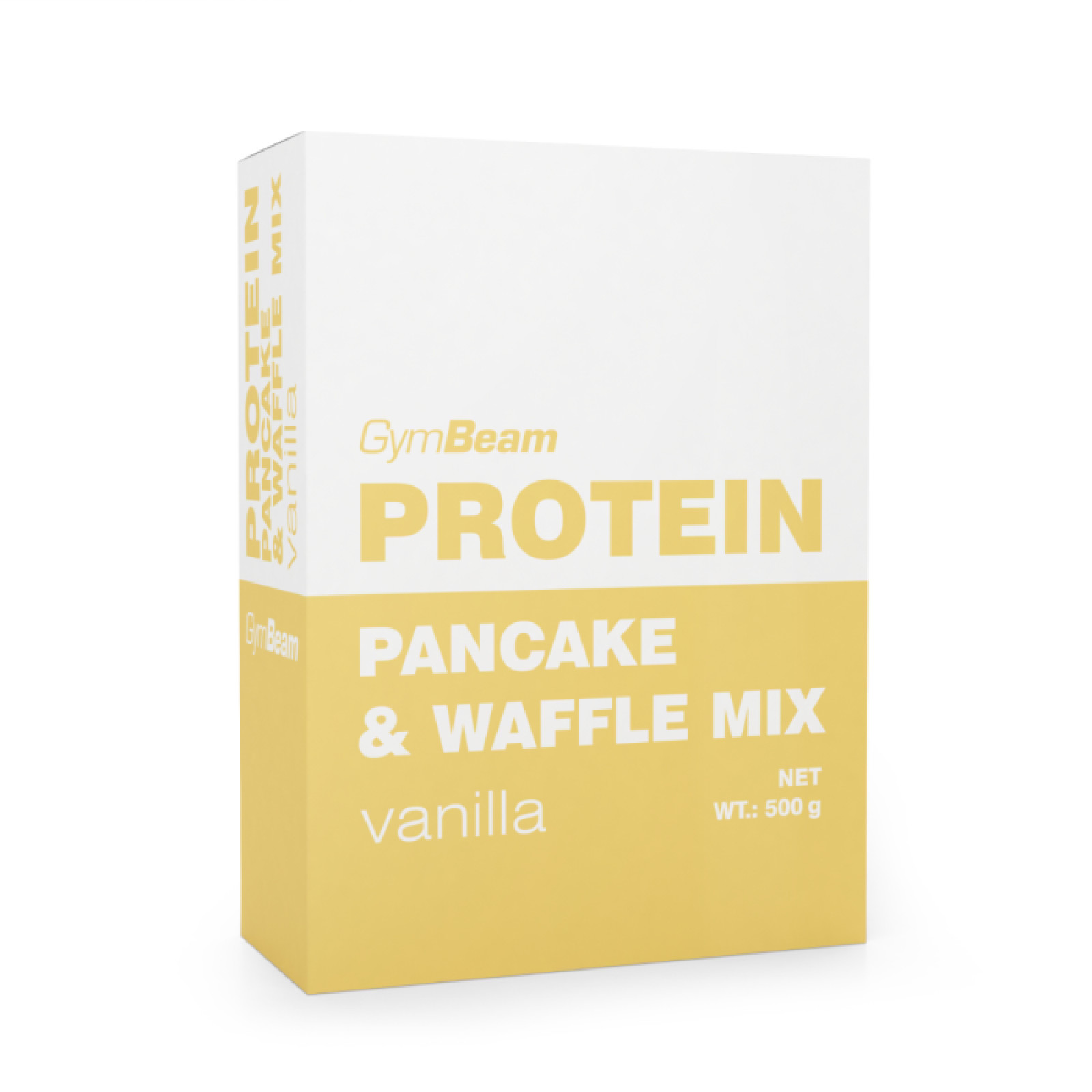 GymBeam Proteínové palacinky Pancake & Waffle Mix 500 g vanilka · záber 1