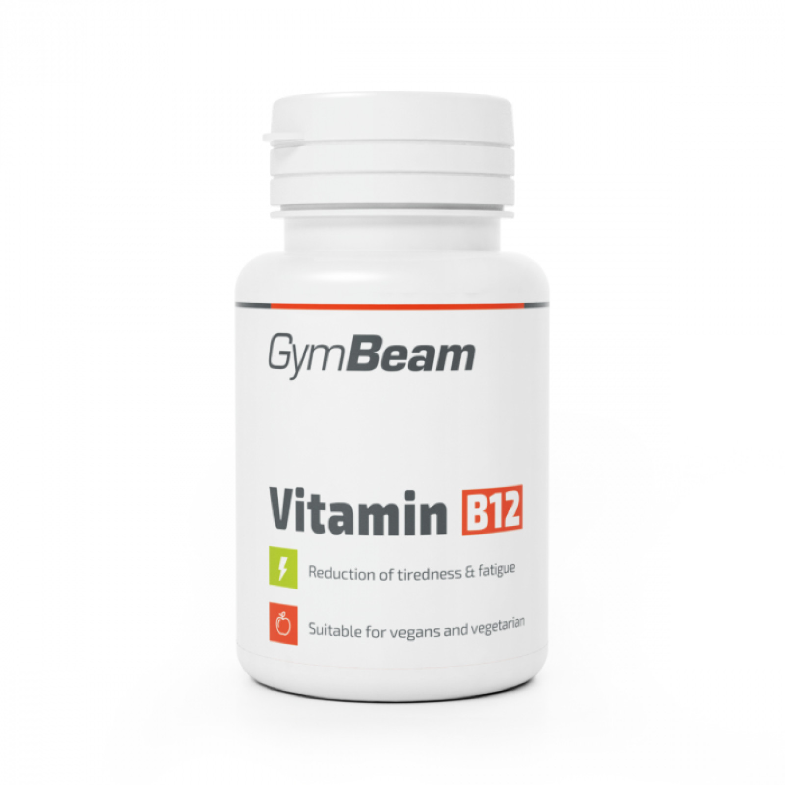 GymBeam Vitamín B12 (kobalamín) 90 tab. bez príchute · záber 1