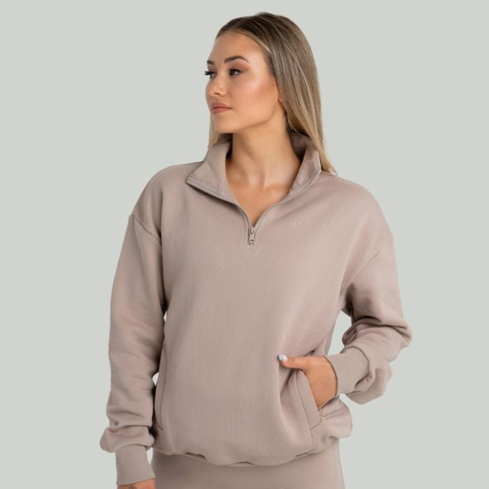 STRIX Dámska mikina Taupe LL · záber 1