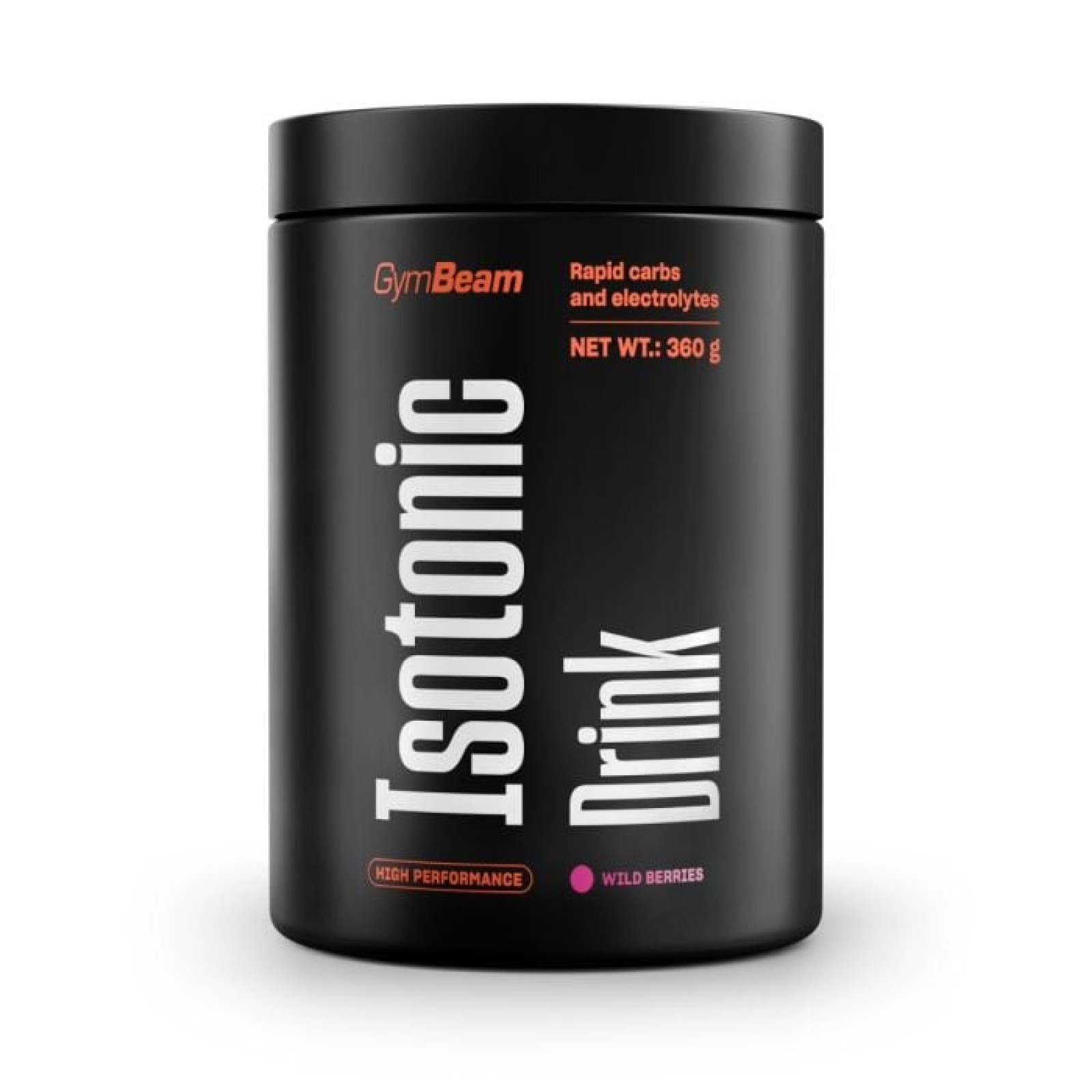 GymBeam Izotonický nápoj lesné ovocie · záber 1