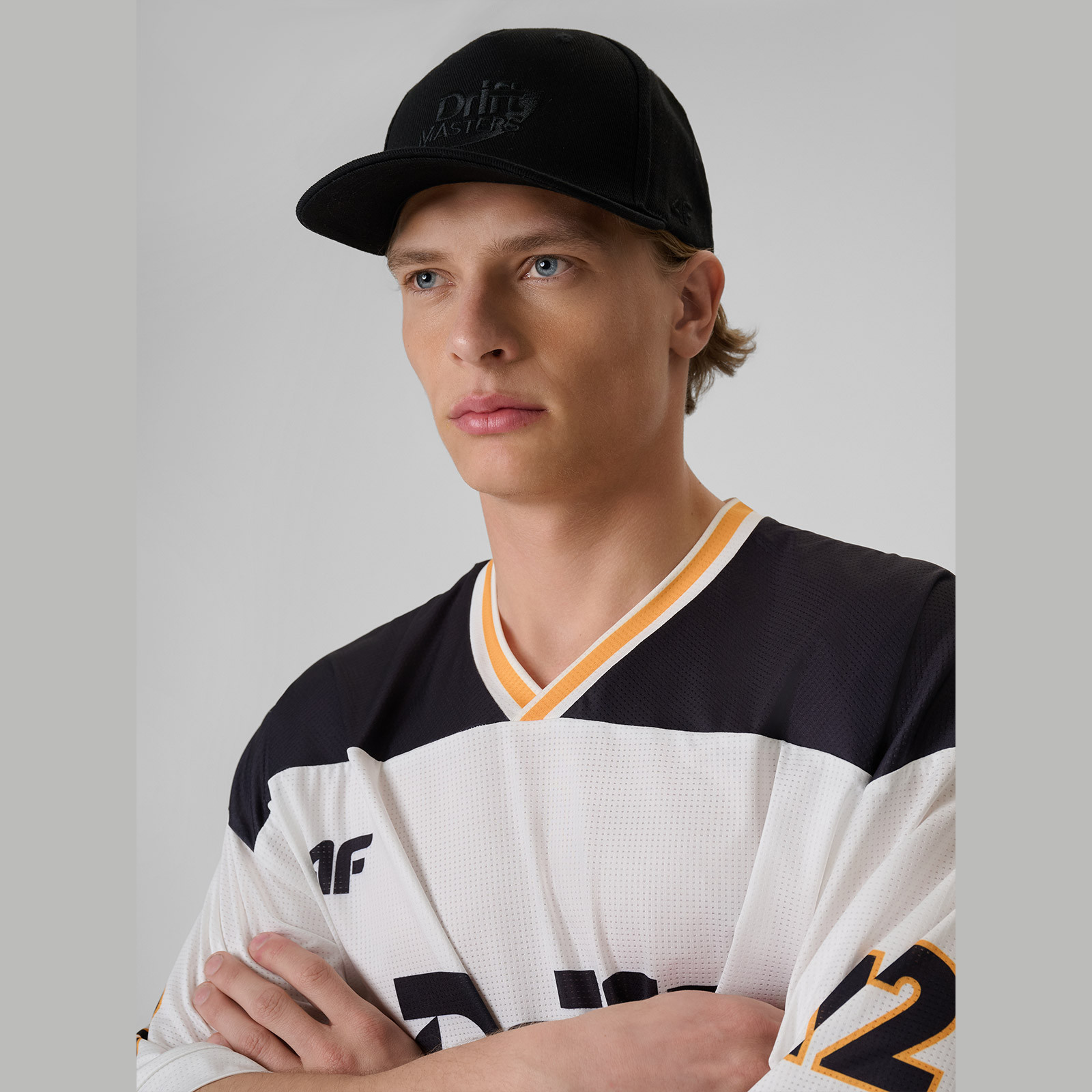 Šiltovka snapback unisex 4F x Drift Masters - čierna · záber 1