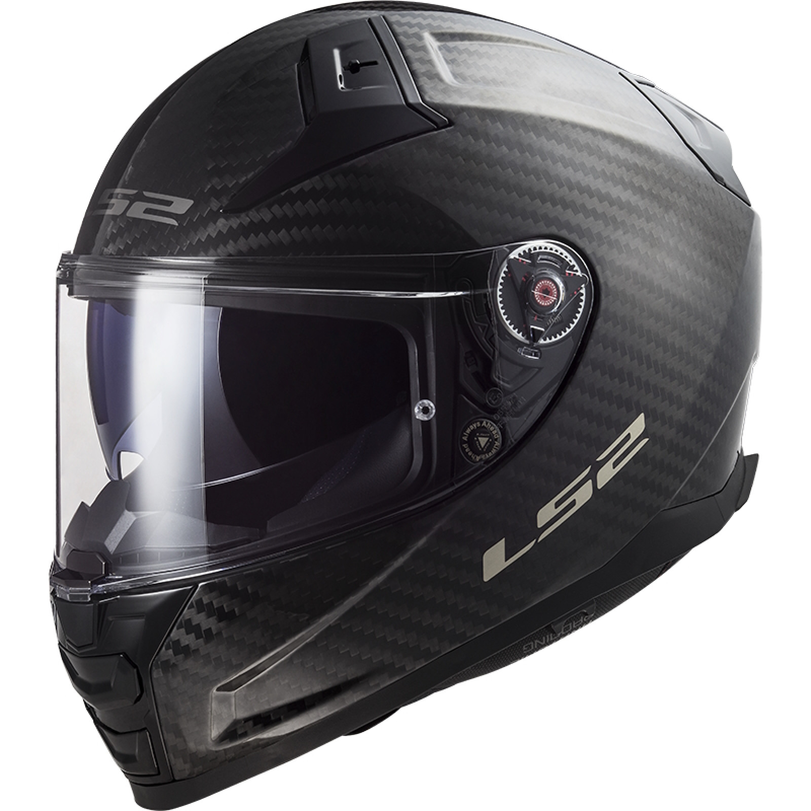 LS2 FF811 Vector II Gloss Carbon M (57-58) · záber 1