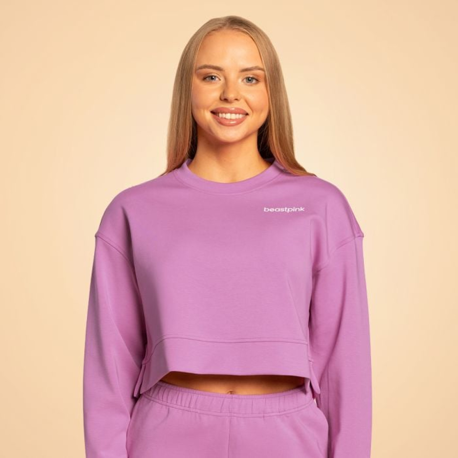 BeastPink Dámska mikina Grace Purple M · záber 1