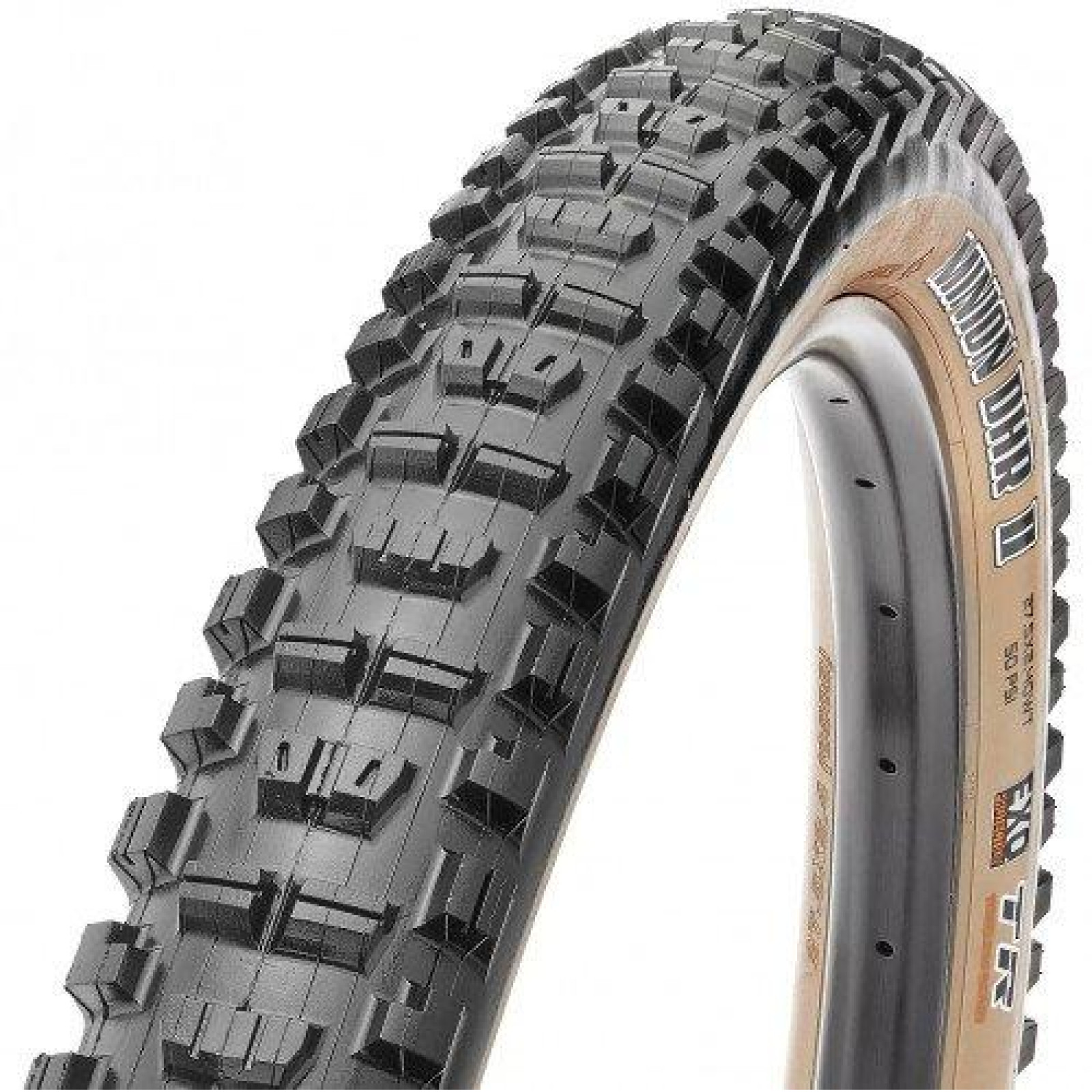 Maxxis Minion DHR II 2.40 WT Kevlar EXO TR Tanwall - Veľkosť: 27,5 · záber 1