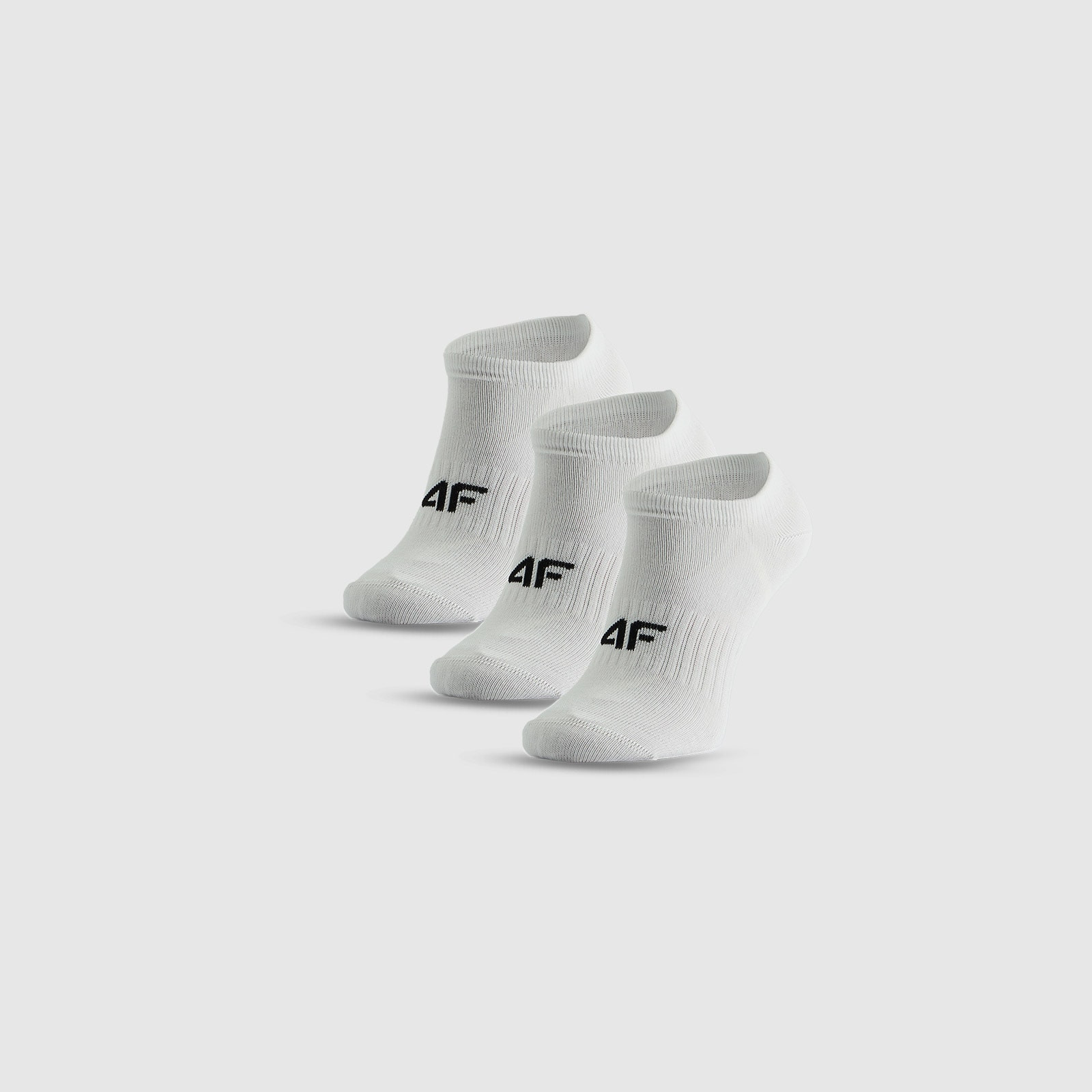 Ponožky krátke (3-pack) dievčenské - biele · záber 1