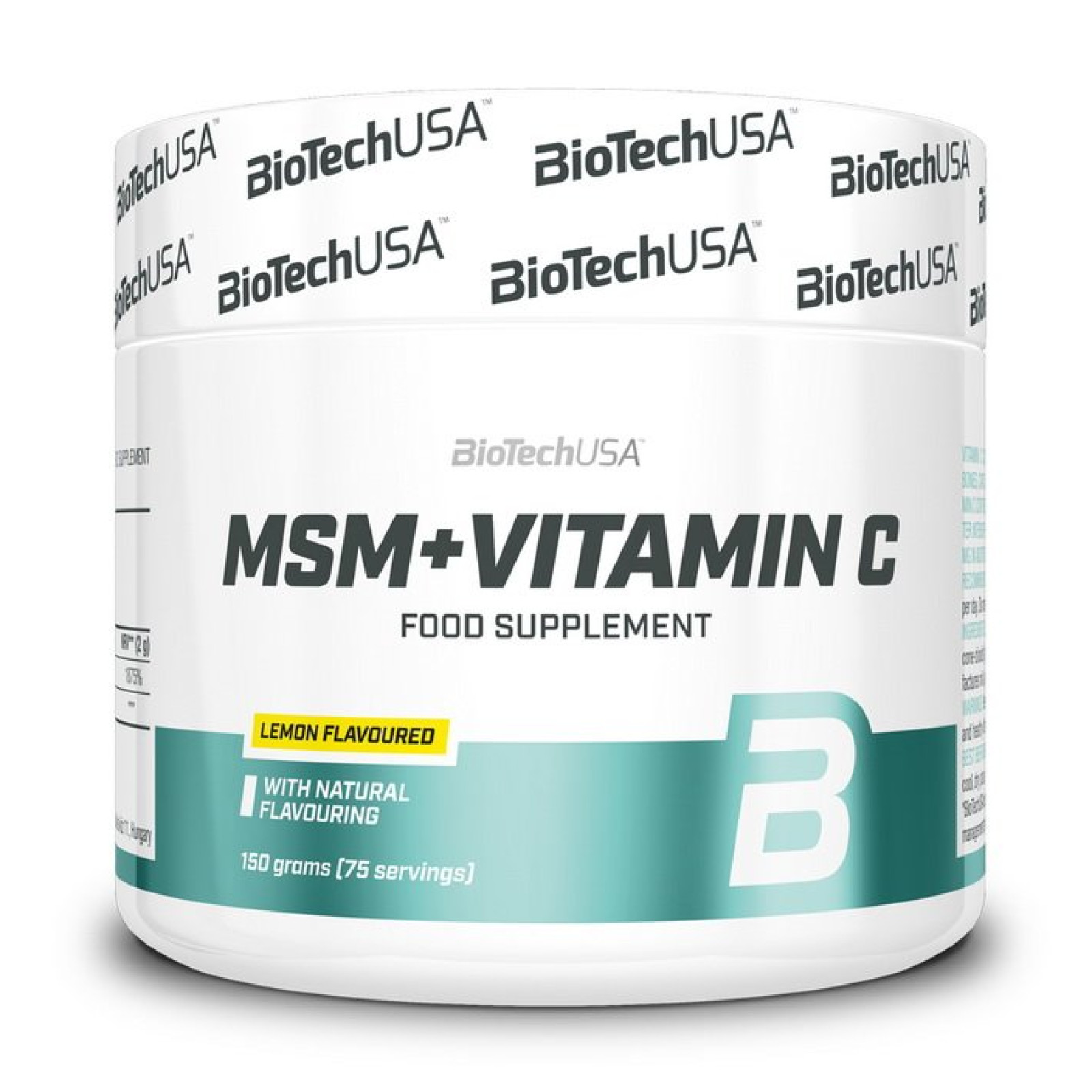 MSM + Vitamin C - Biotech USA 150 g Citrón · záber 1