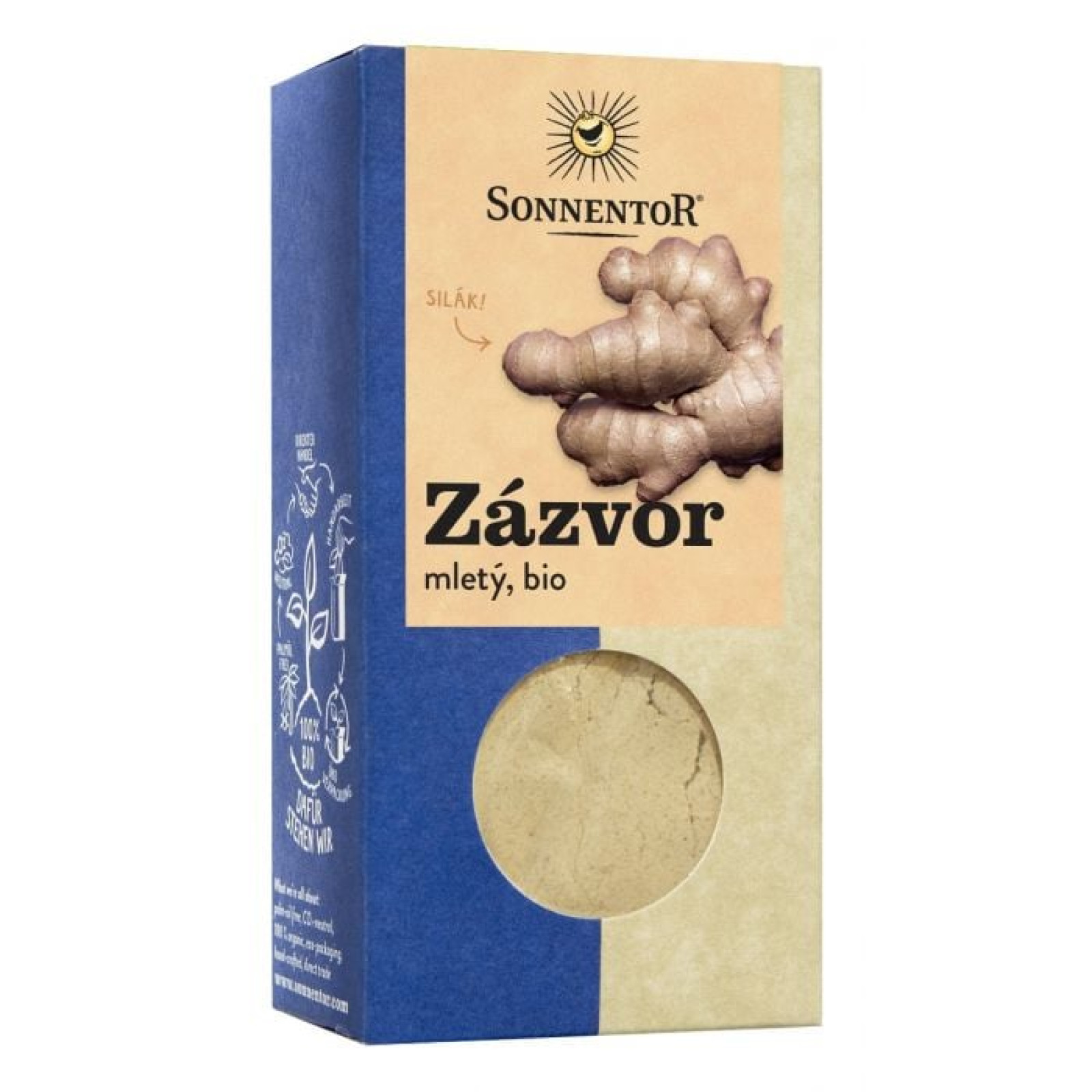 Sonnentor Zázvor mletý BIO - Hmotnosť: 0,035 kg | Balenie: 6 · záber 1