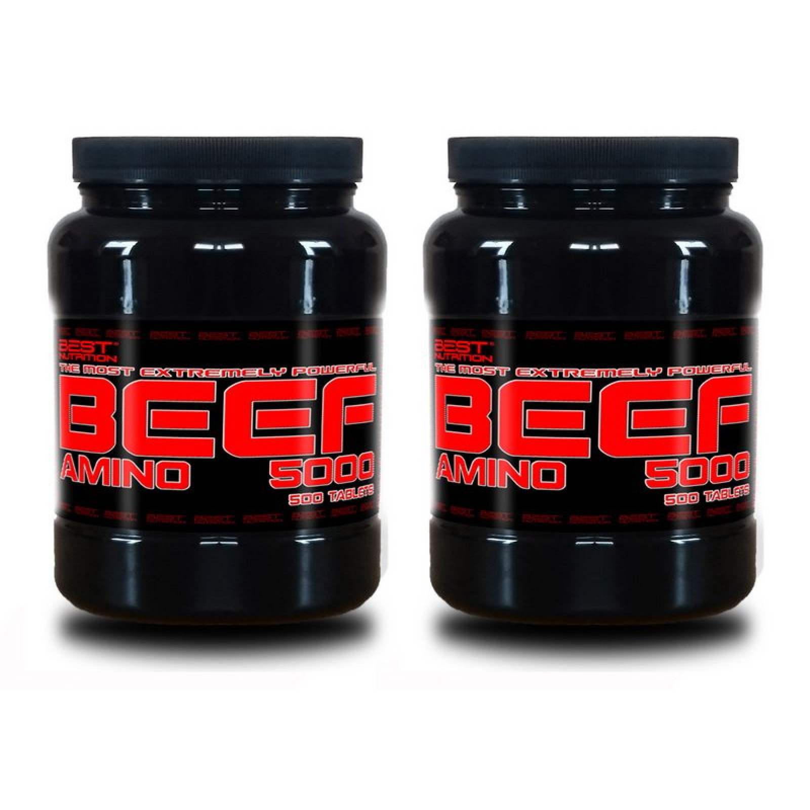 1+1 Zadarmo: Amino BEEF 5000 od Best Nutrition 250 tbl + 250 tbl · záber 1