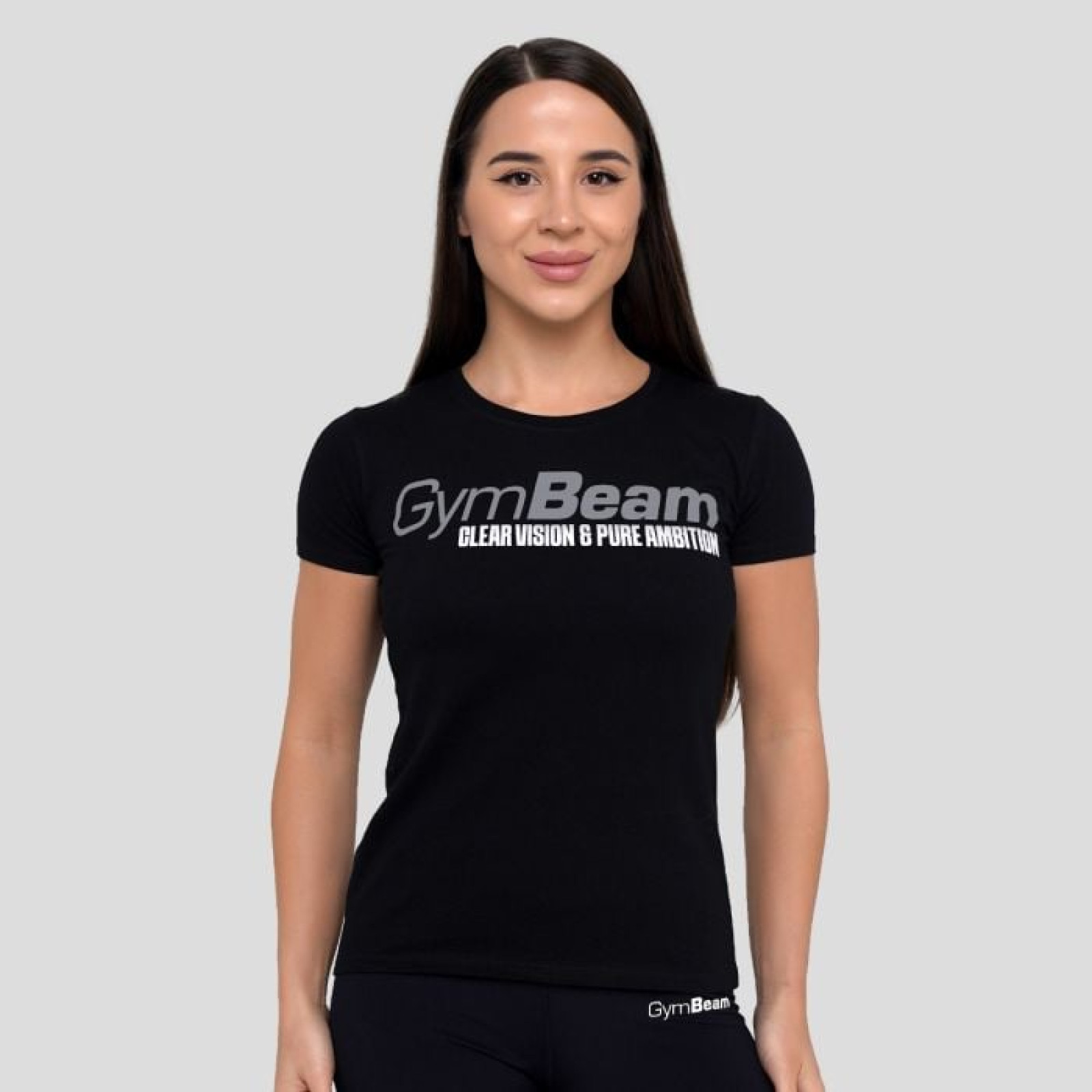 GymBeam Dámske tričko Pure Ambition Black L · záber 1