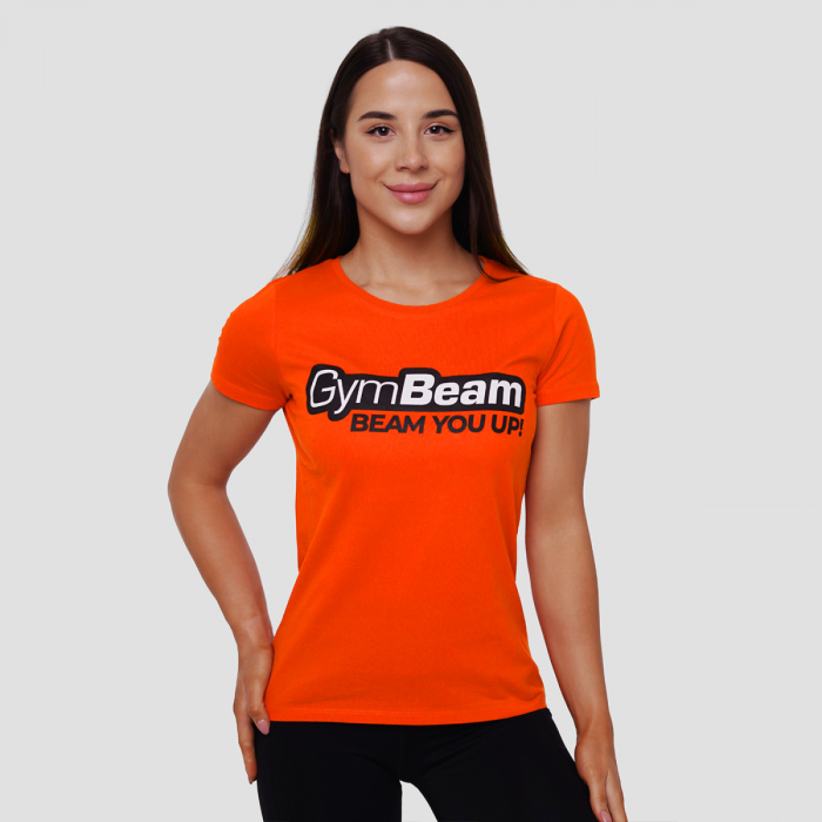 GymBeam Dámske Tričko Beam Orange XSXS · záber 1
