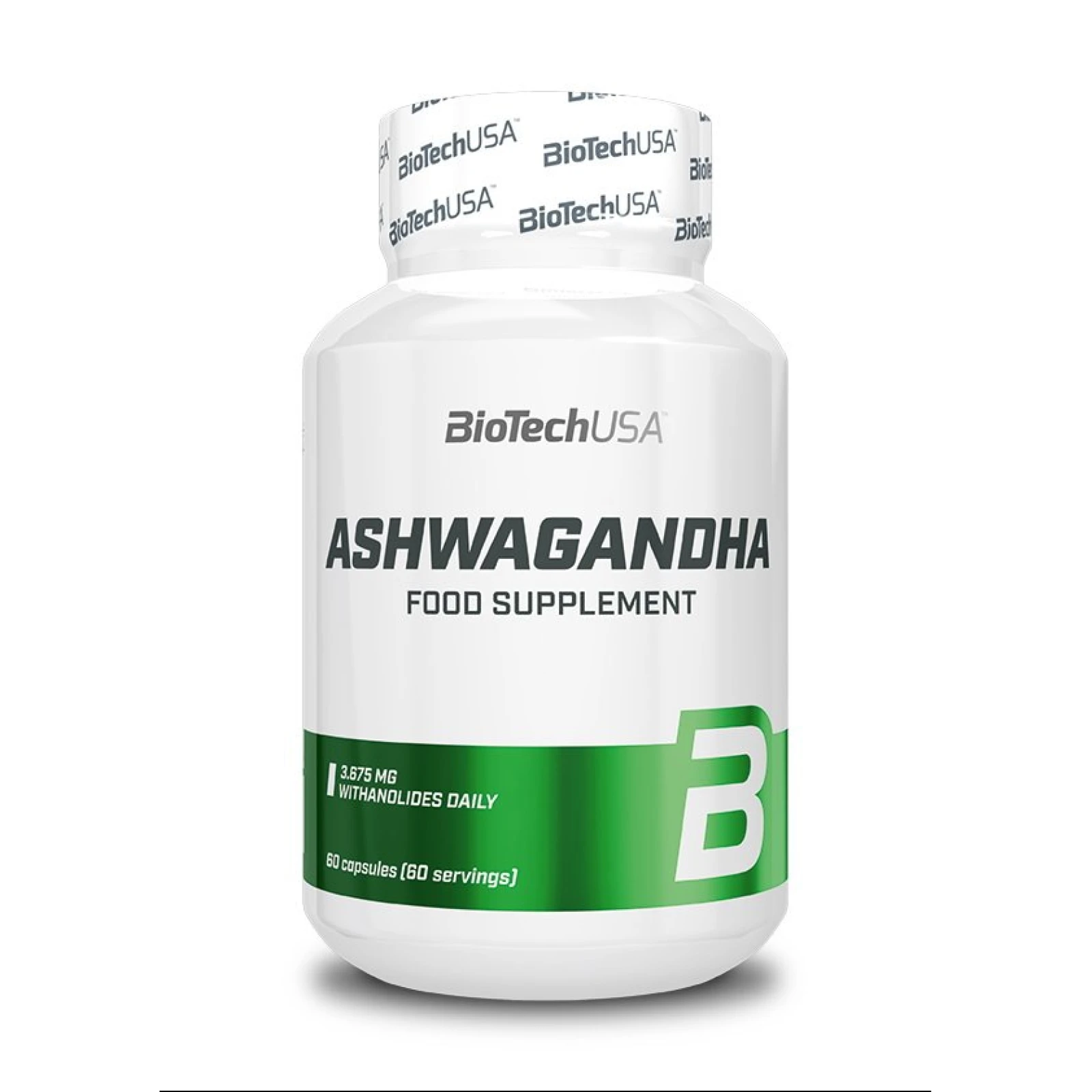 Ashwagandha - Biotech USA 60 kaps. · záber 1