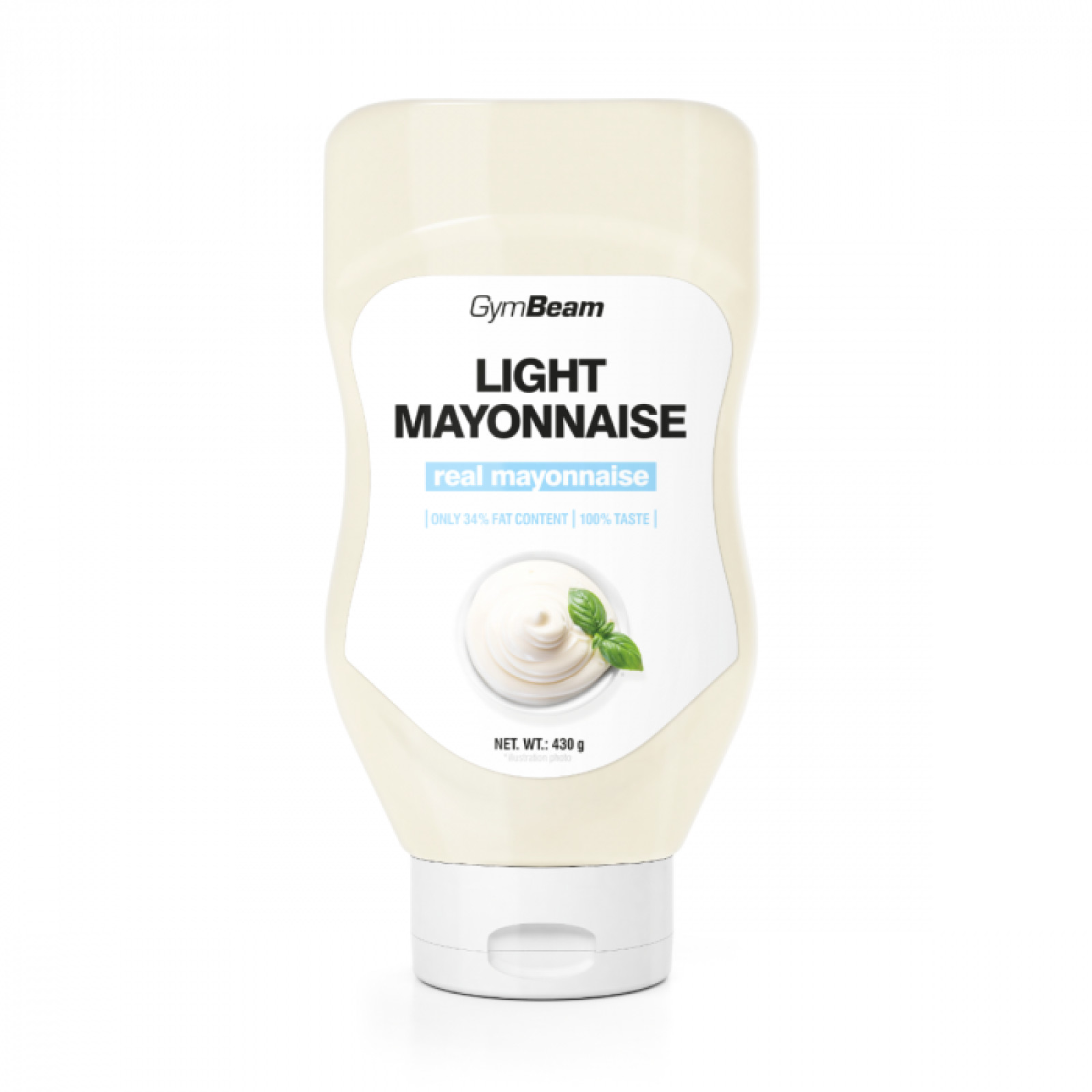 GymBeam Light majonéza - Objem: 430 ml | Hmotnosť: 0,476 g · záber 1