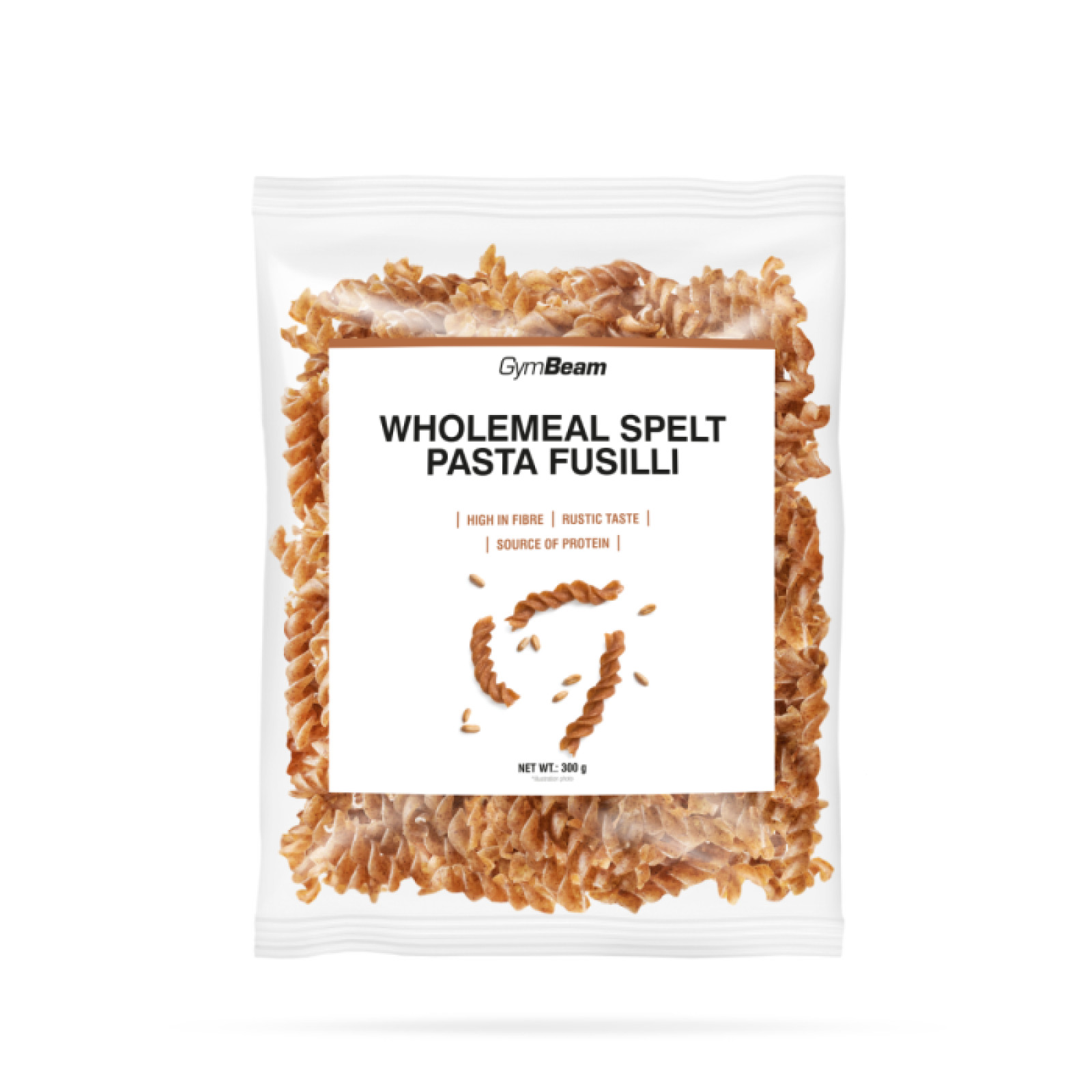 GymBeam Wholemeal Spelt Pasta · záber 1