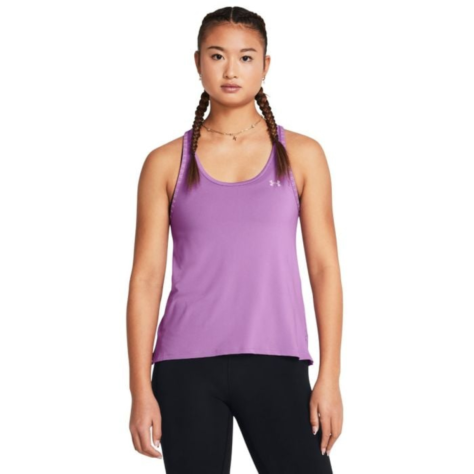 Under Armour - Dámske tielko Knockout Tank Purple L · záber 1