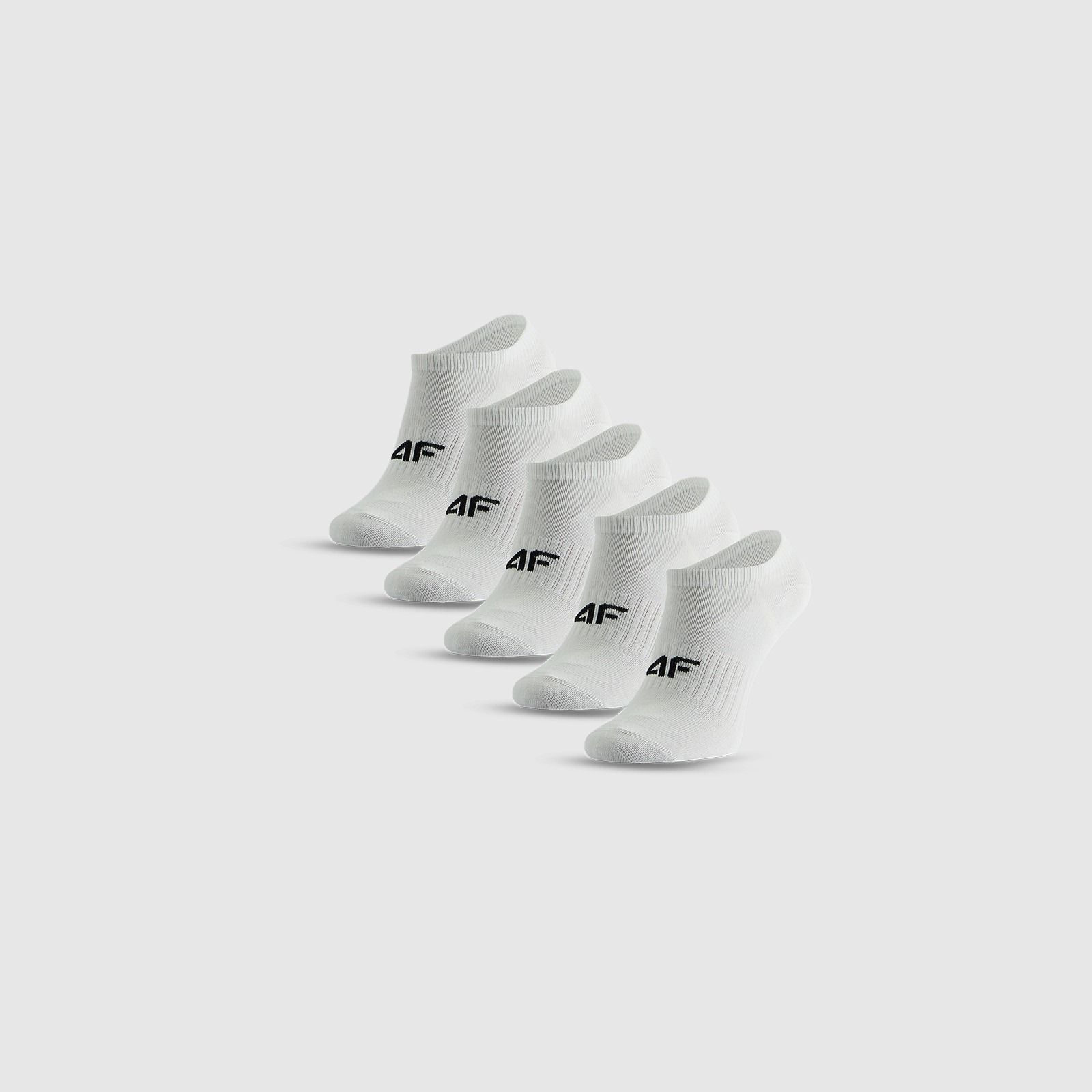 Ponožky krátke (5-pack) dievčenské - biele · záber 1