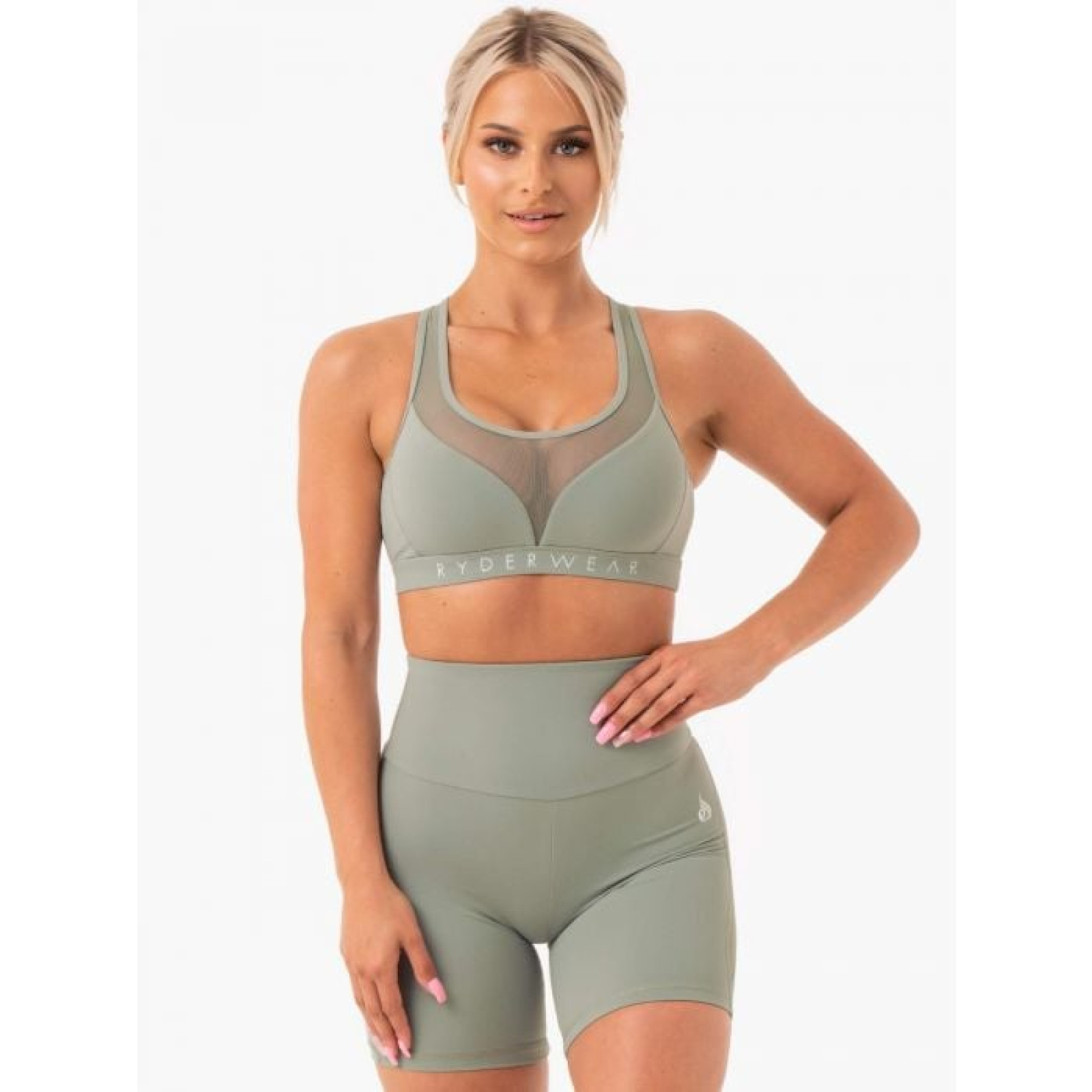 Ryderwear Športová podprsenka Hype Mesh Olive XS · záber 1