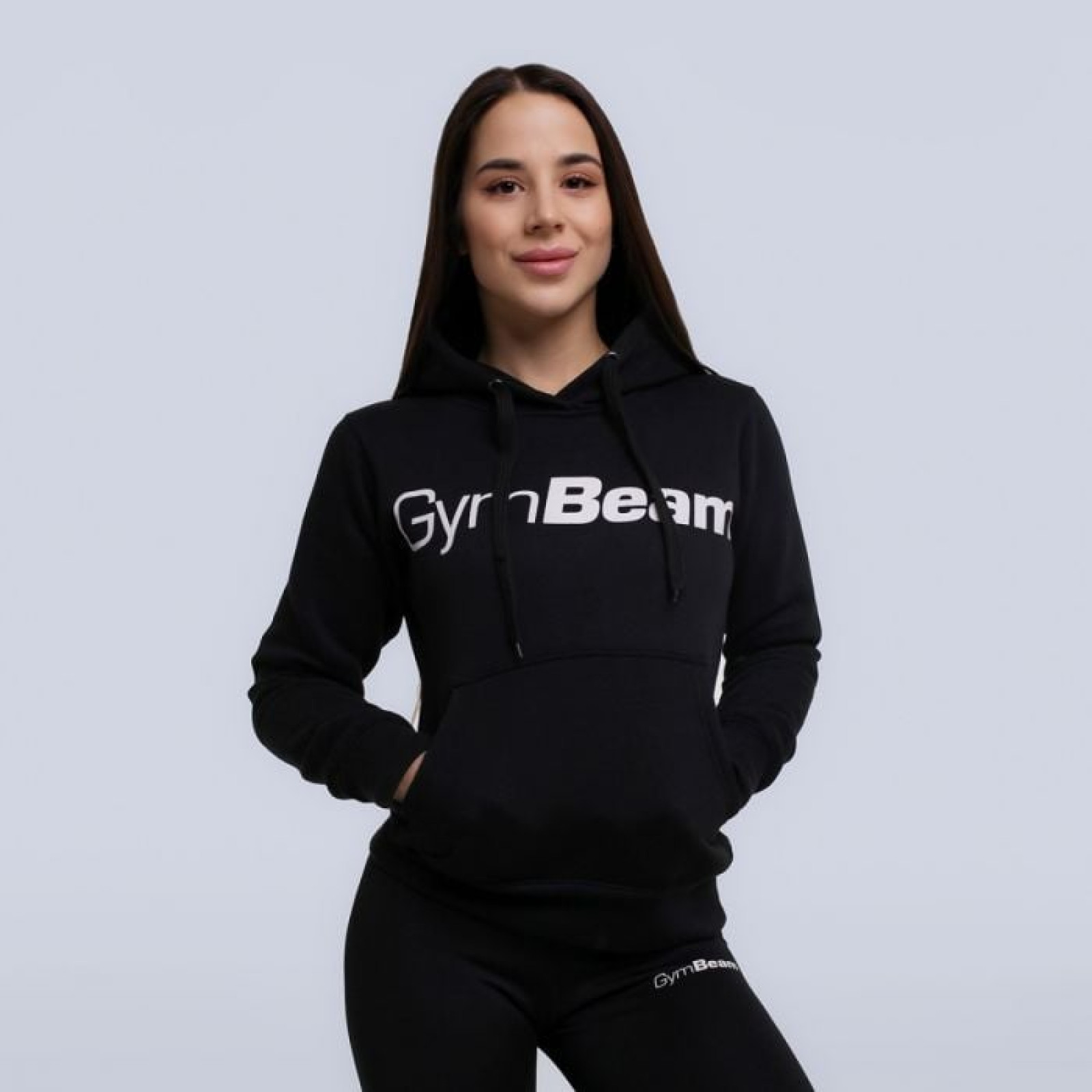 GymBeam Dámska mikina Athlete Black M · záber 1