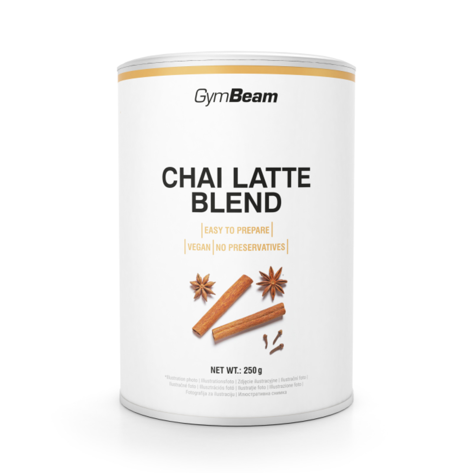 GymBeam Chai Latte Blend · záber 1