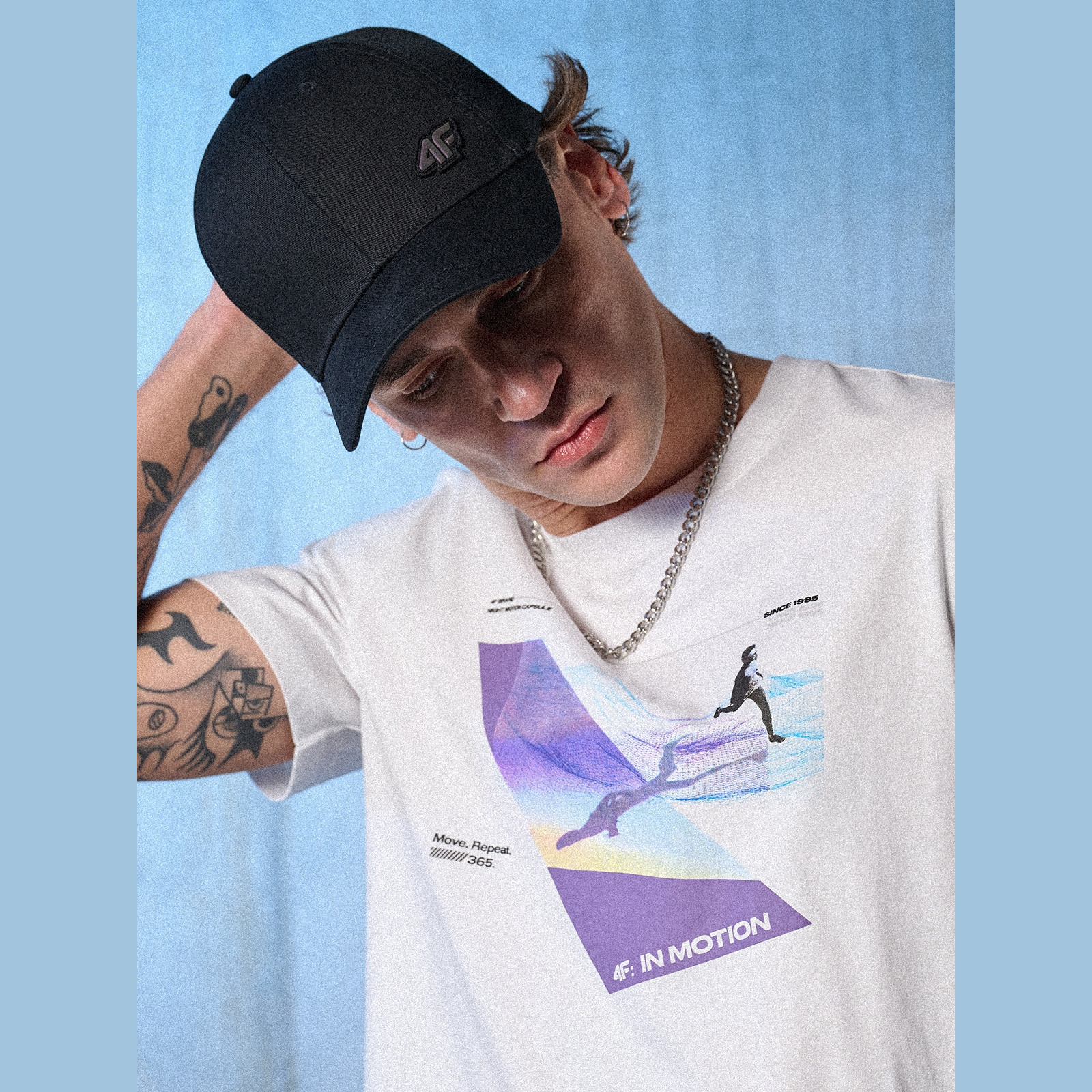 Šiltovka strapback pánska - čierna · záber 2