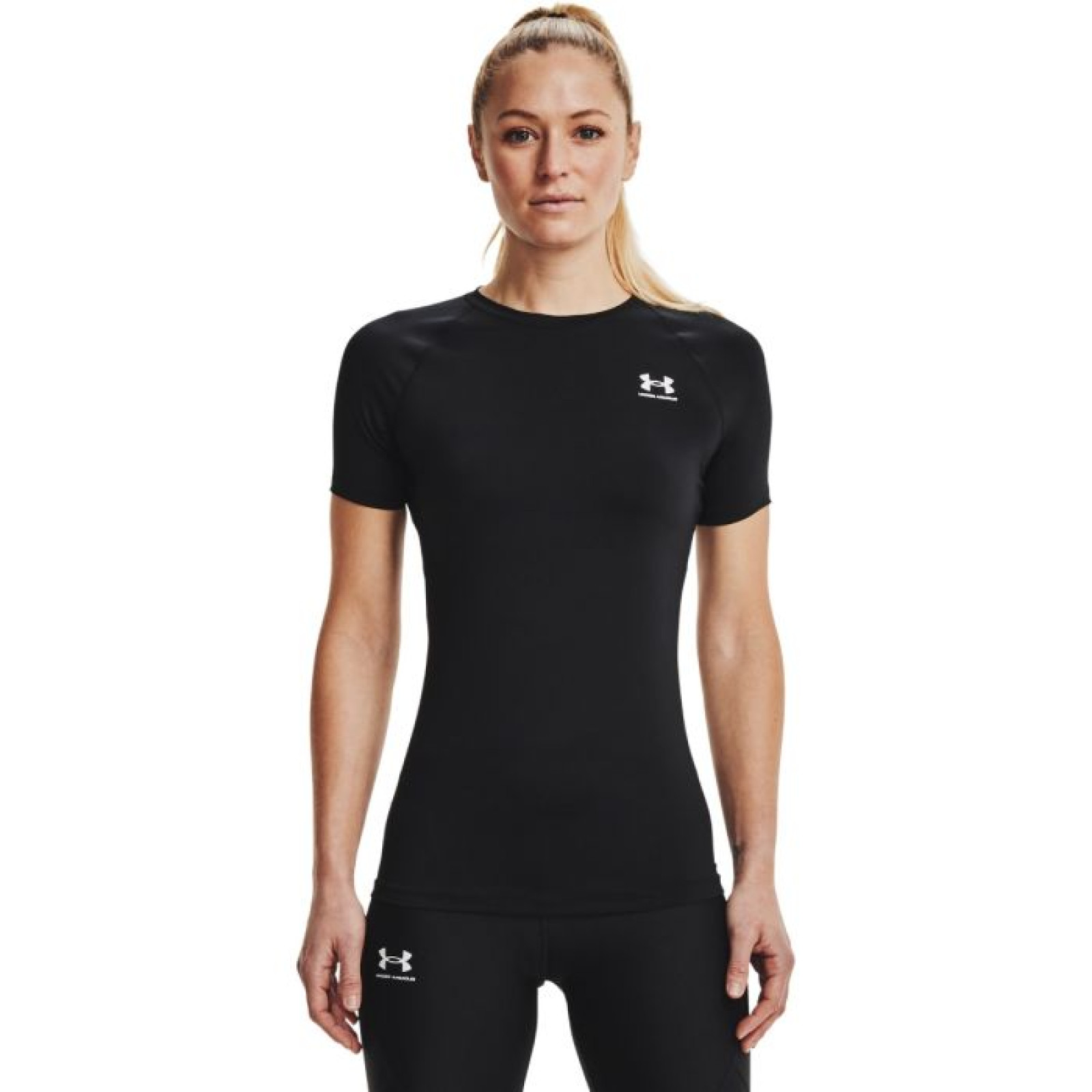 Under Armour Dámske tričko HG Authentics Comp SS Black LL · záber 1