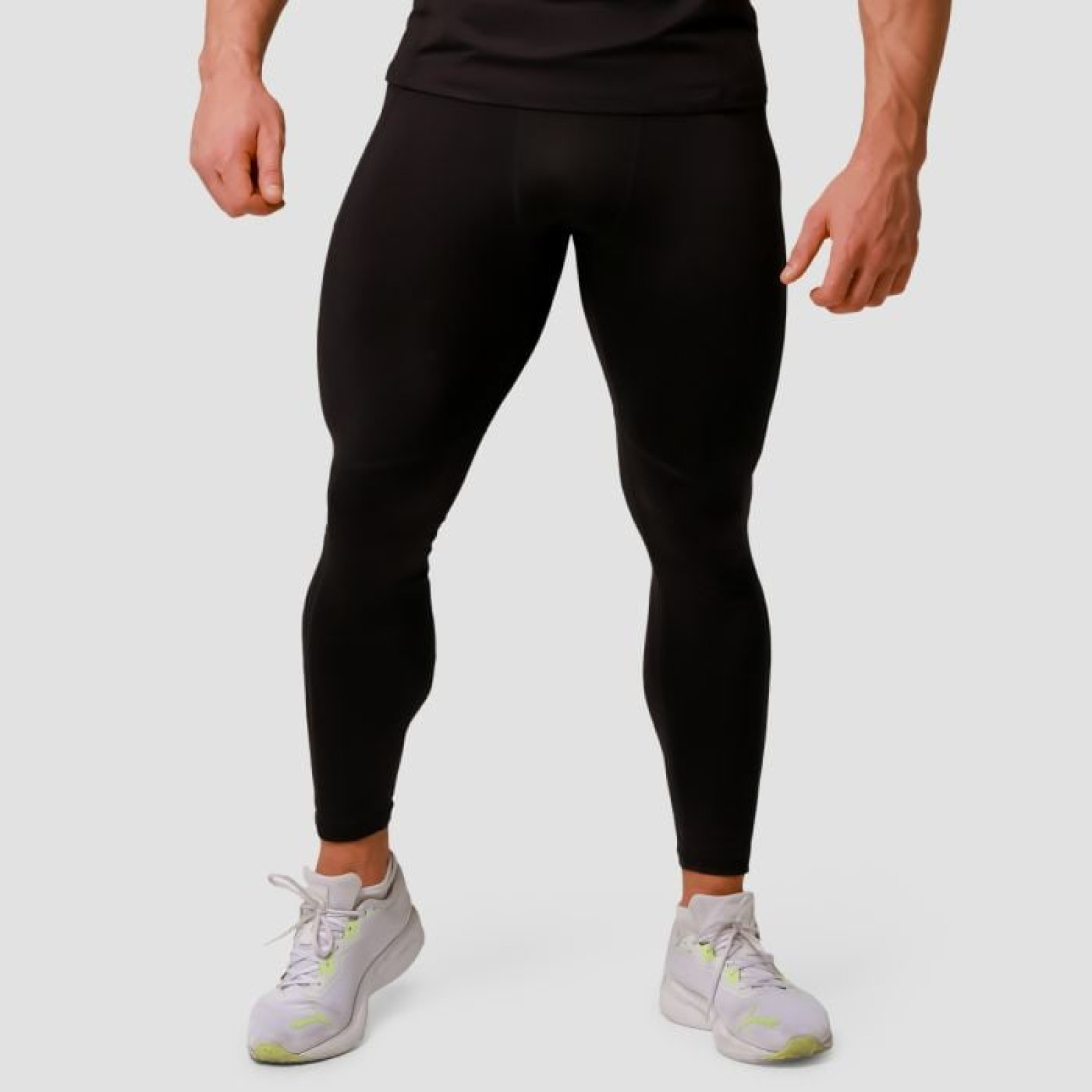 GymBeam Bežecké legíny Pulse Black SS · záber 1