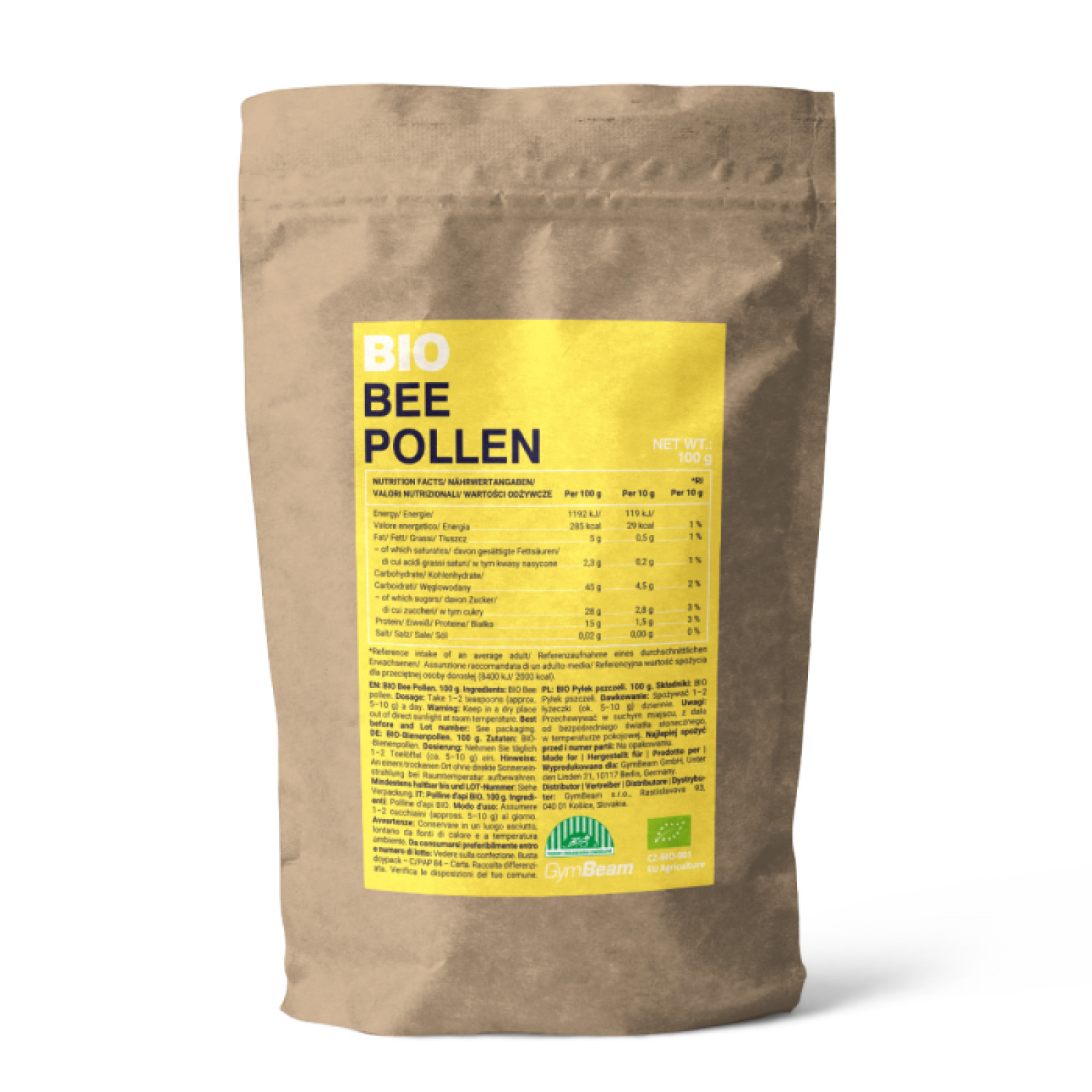 GymBeam BIO Včelí peľ · záber 1