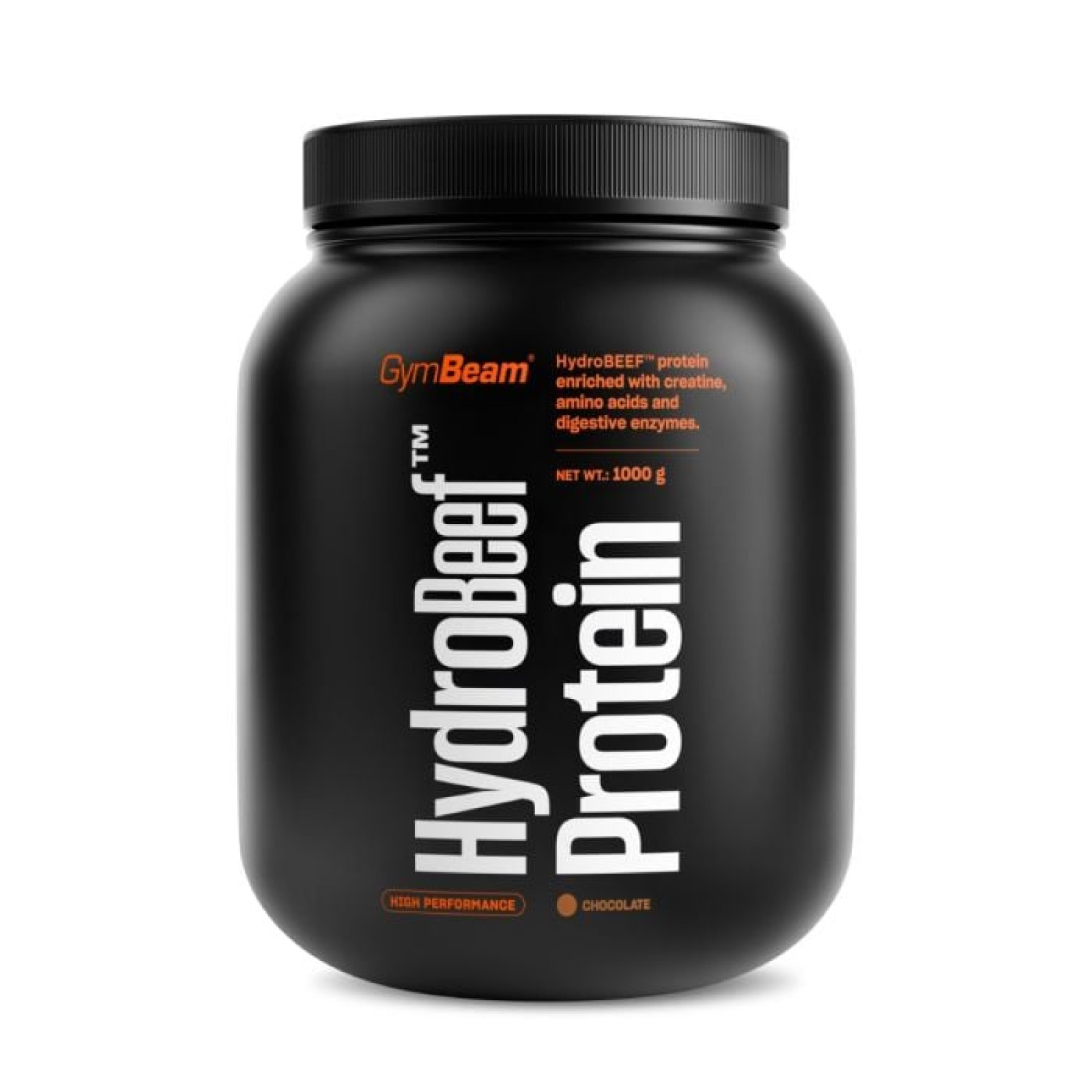 GymBeam HydroBeef™ Protein čokoláda · záber 1