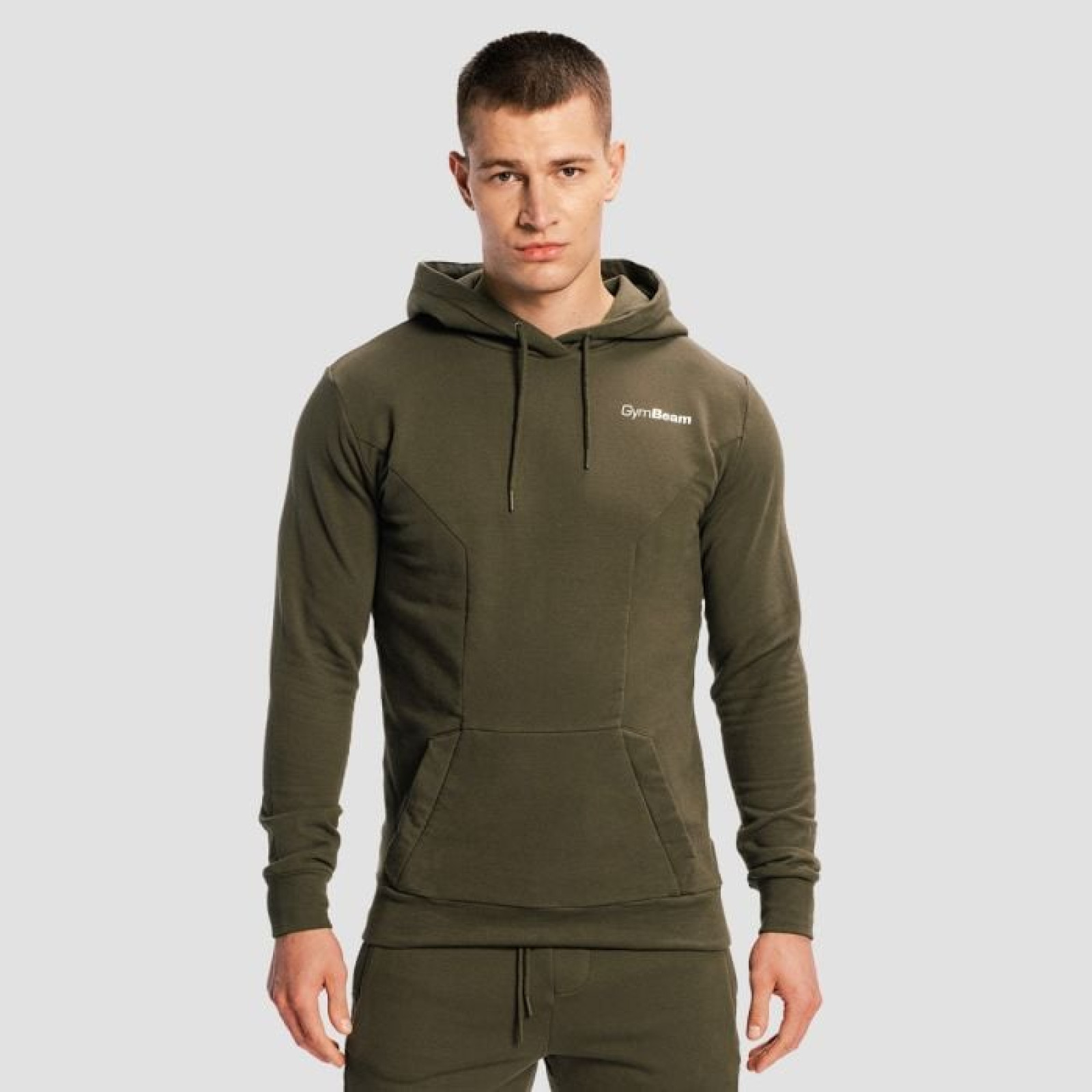 GymBeam Mikina Limitless Hoodie Espresso S · záber 1