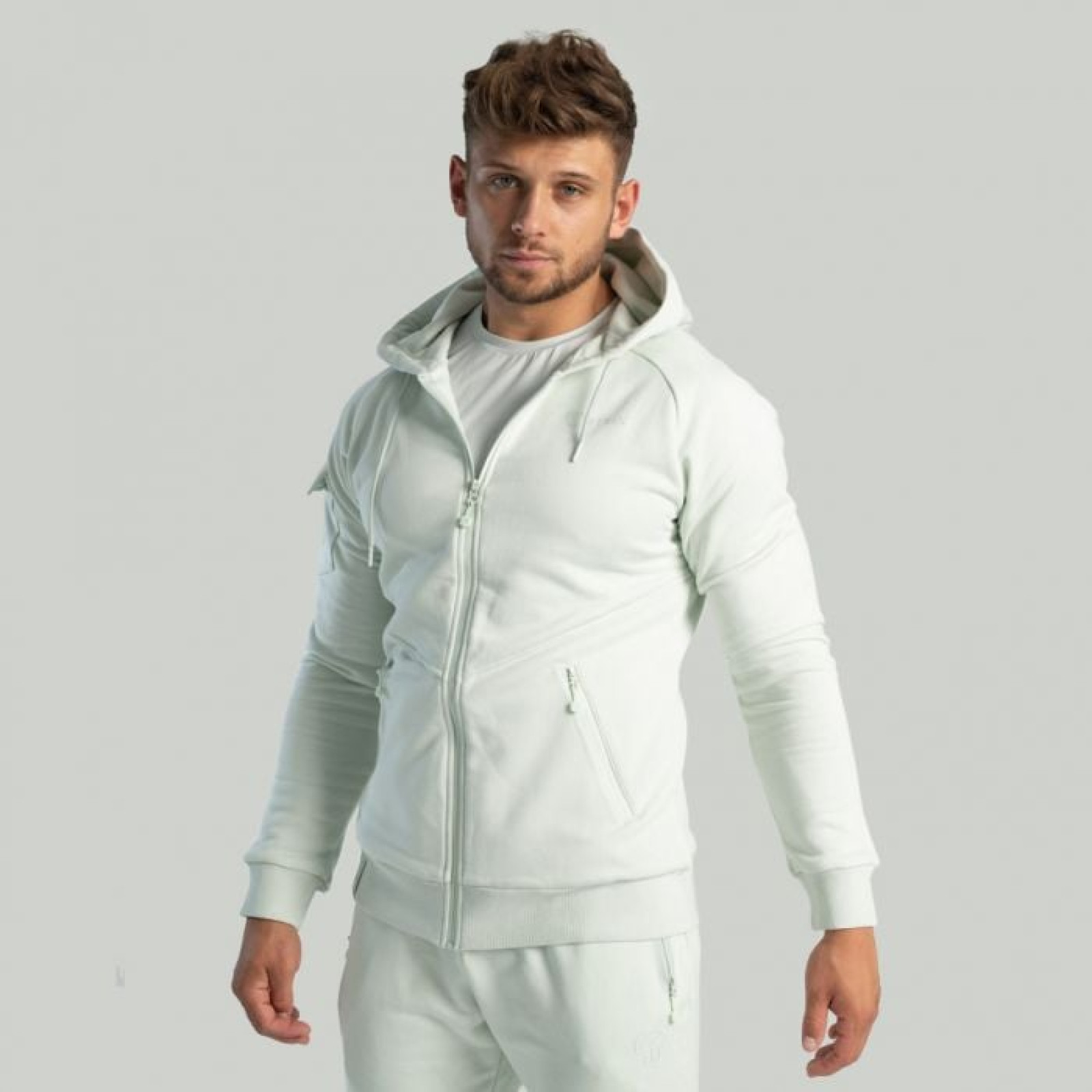 STRIX Mikina so zipsom Nova Moon Grey MM · záber 1