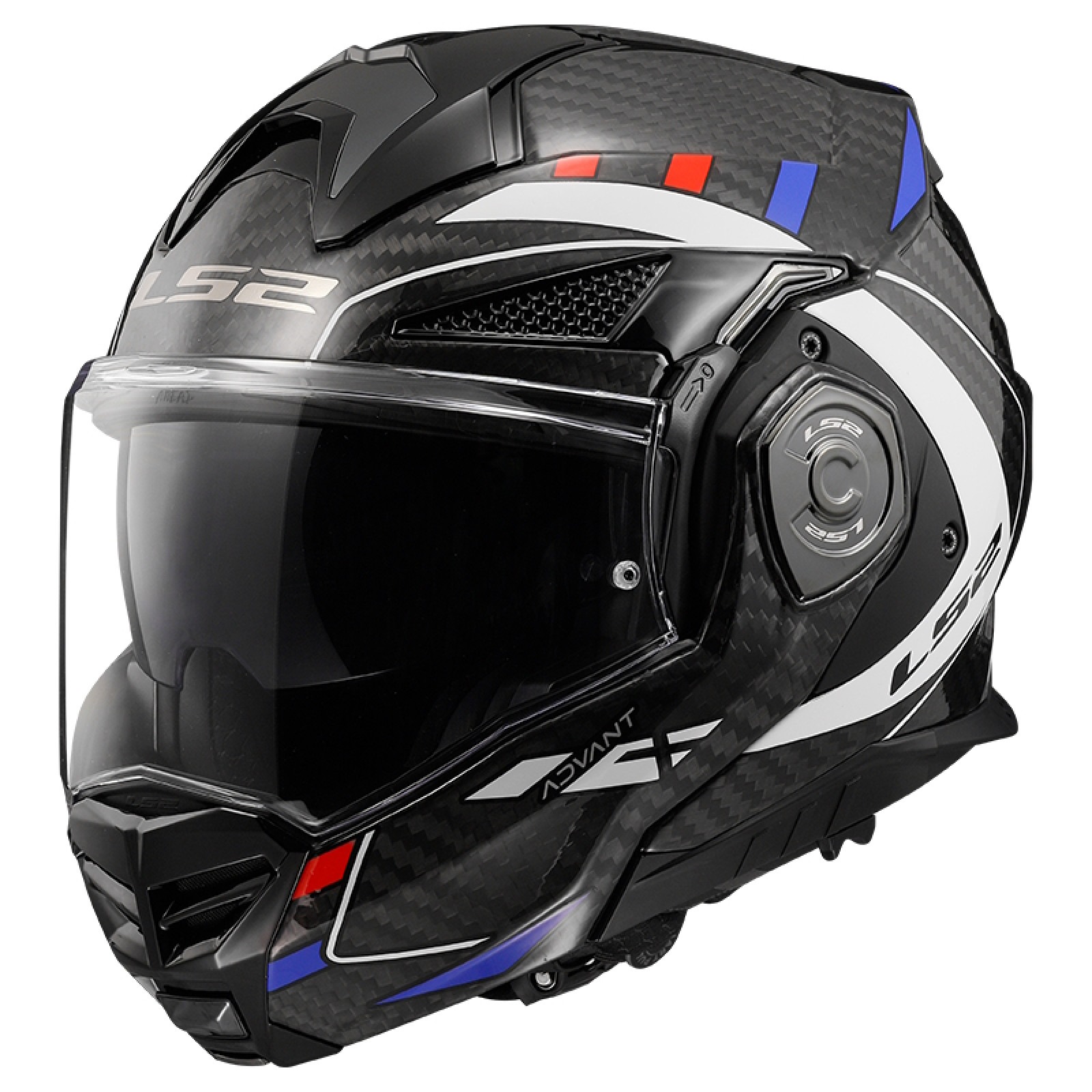 LS2 FF901 Advant X C Future Gl White Blue 3XL (65-66) · záber 1
