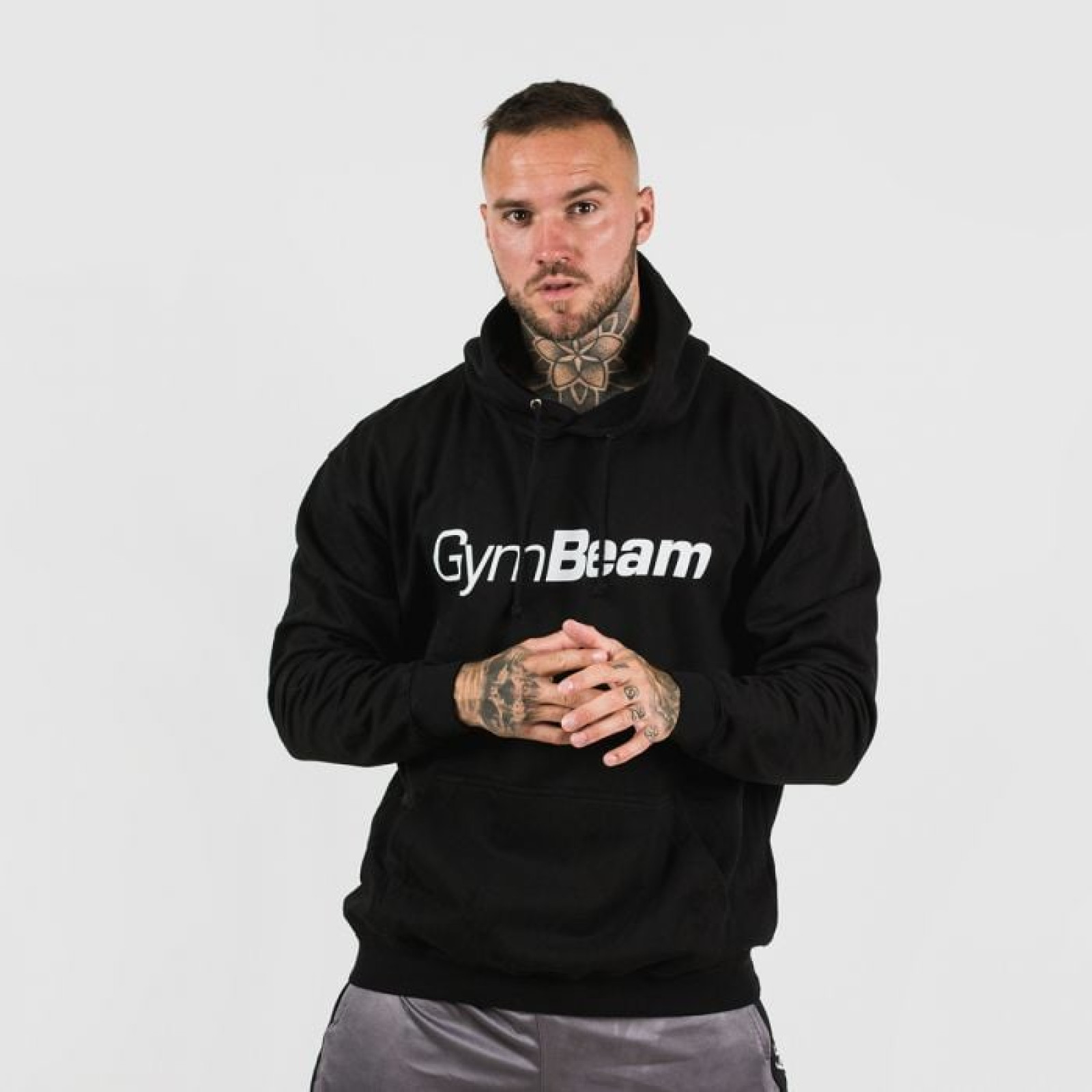 GymBeam Mikina PRO Hoodie Black M · záber 1