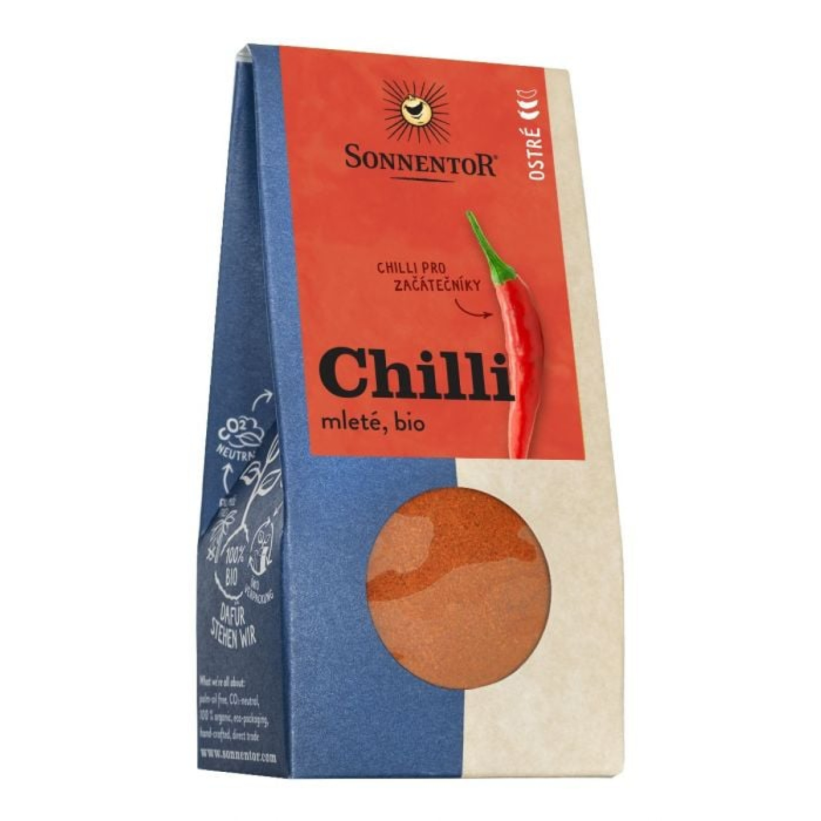 Sonnentor BIO Chilli mleté · záber 1