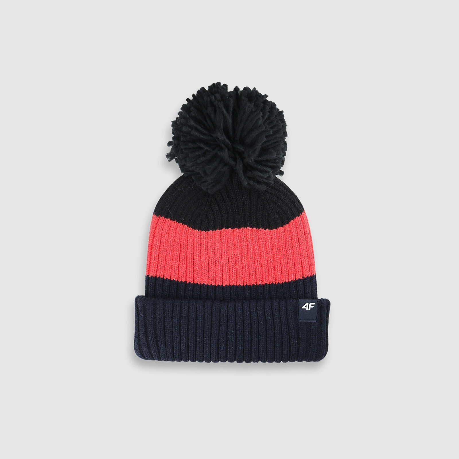 Detská zimná čiapka s brmbolcom - multicolor · záber 2