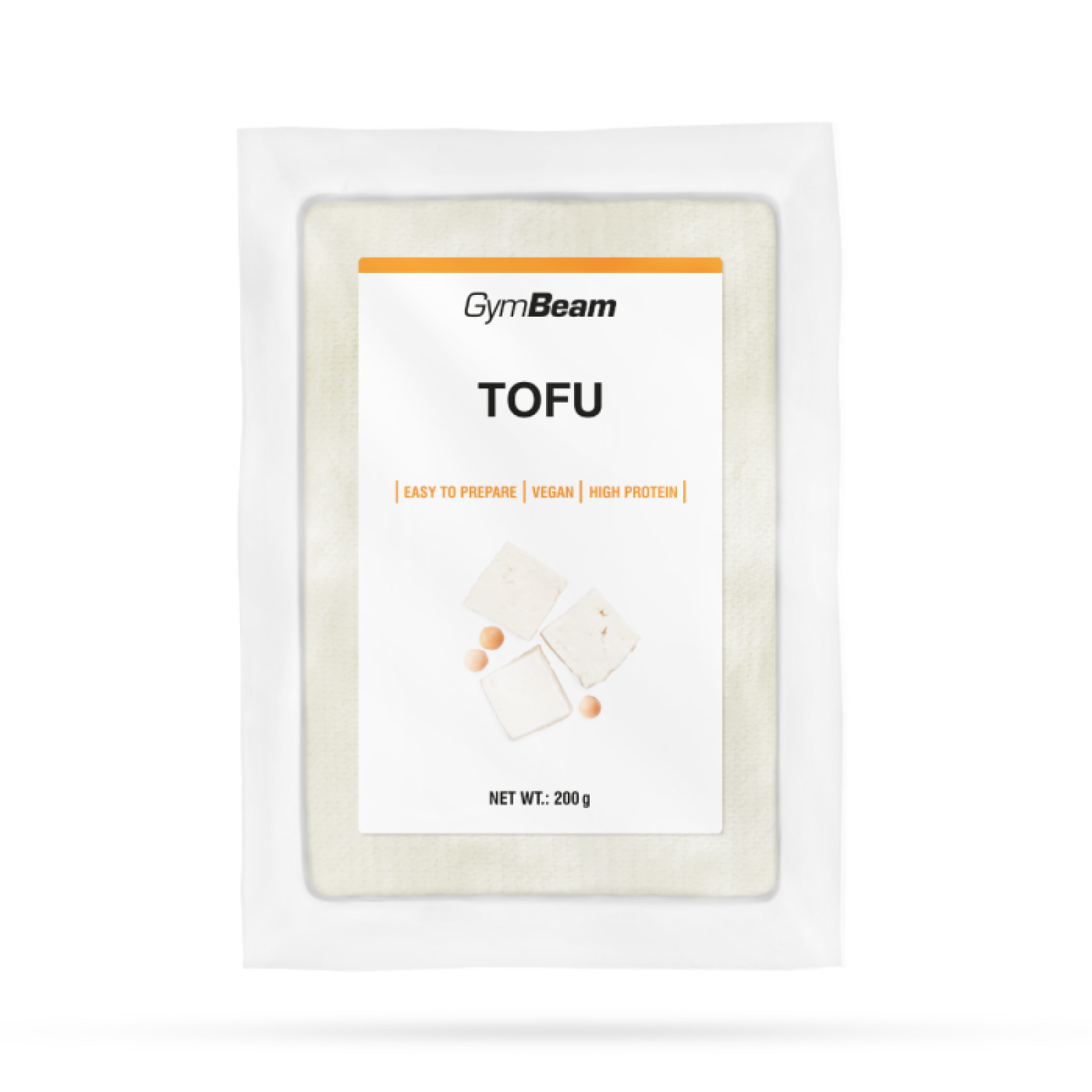 GymBeam Tofu bez príchute - Príchuť: Bez príchute | Hmotnosť: 0,2 kg | Balenie: 5 · záber 1