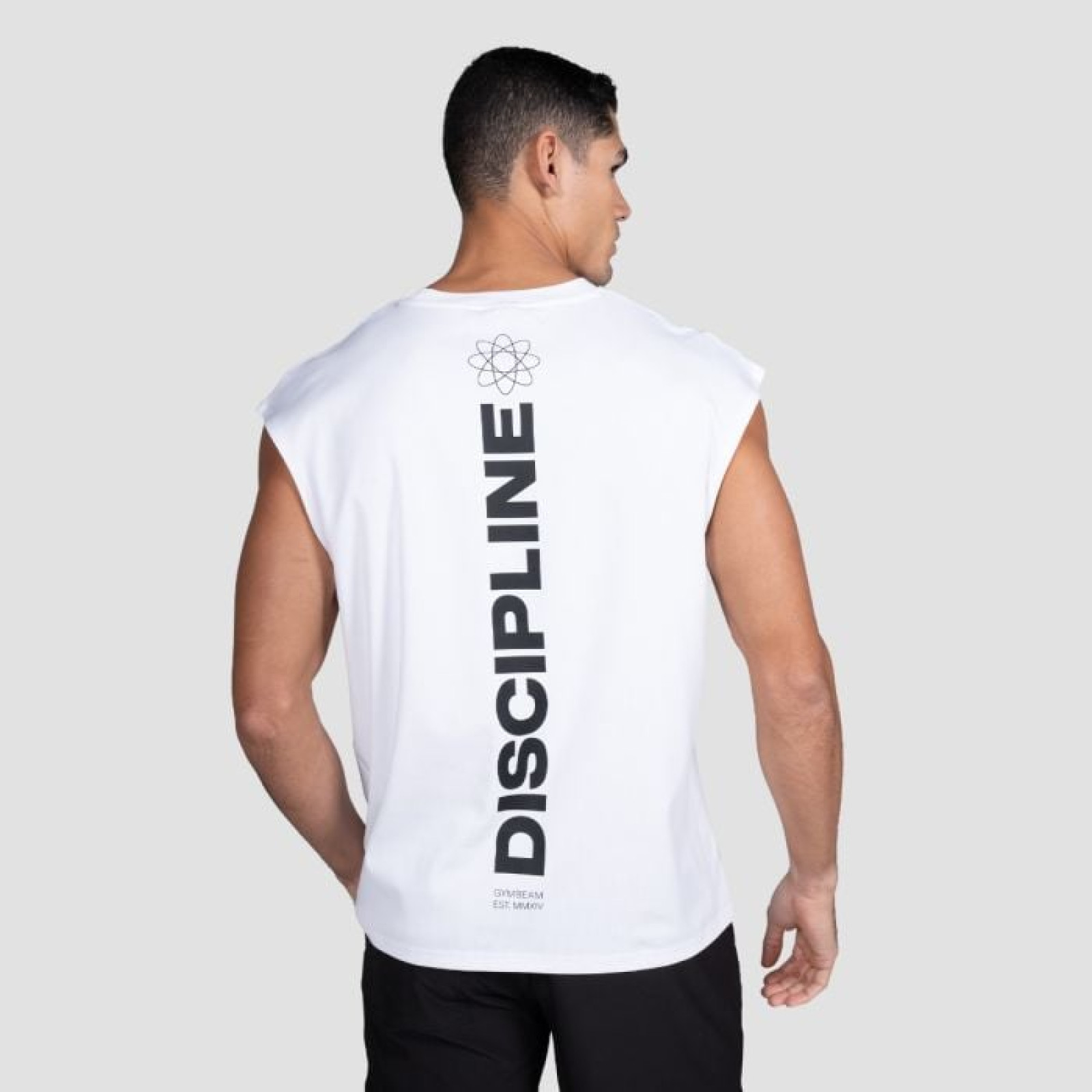 GymBeam Tielko Discipline White XXL · záber 1