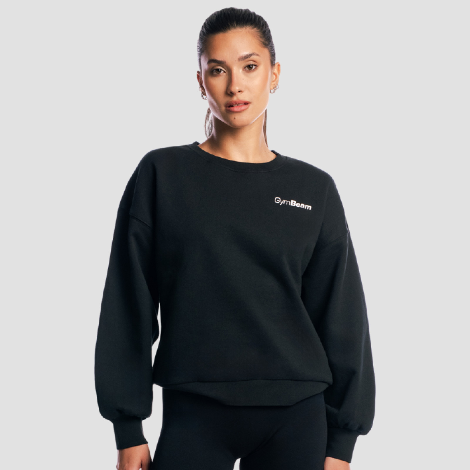 GymBeam Dámska mikina Base Black M · záber 1