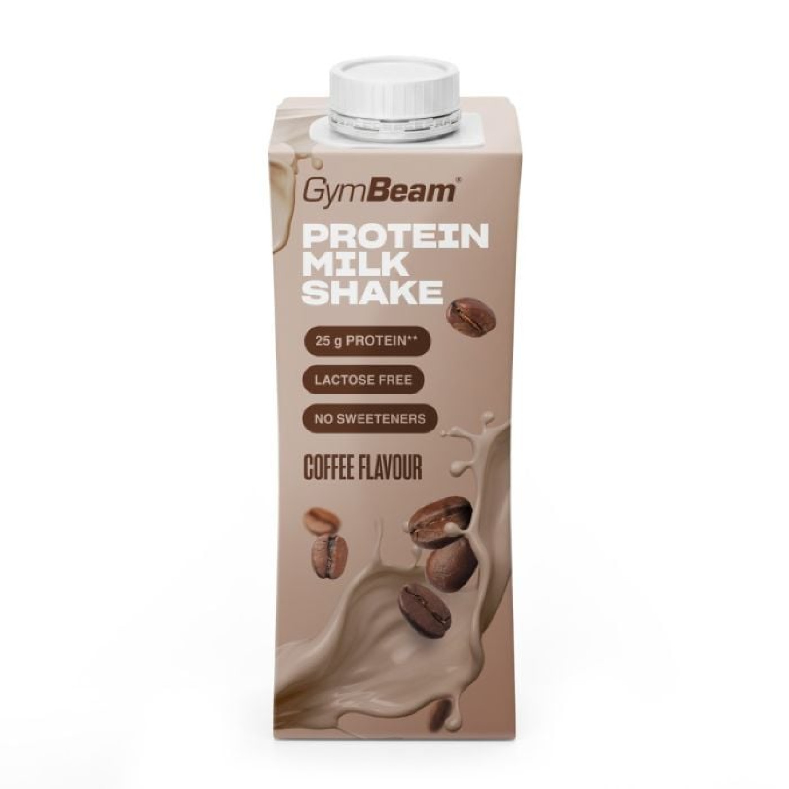 GymBeam MoiMüv Protein Milkshake káva - Príchuť: Káva | Hmotnosť: 0,25 kg | Objem: 250 ml | Balenie: 18 · záber 1
