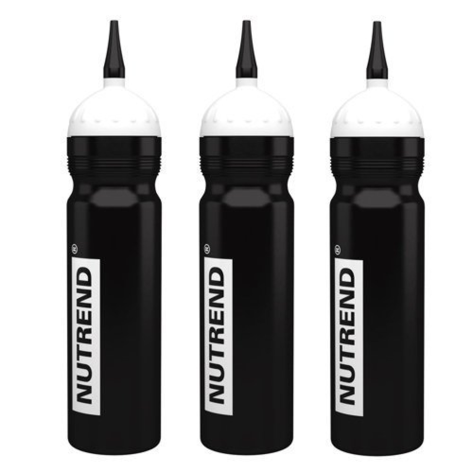 Športová fľaša čierna s cucákom - Nutrend 1000 ml. · záber 1