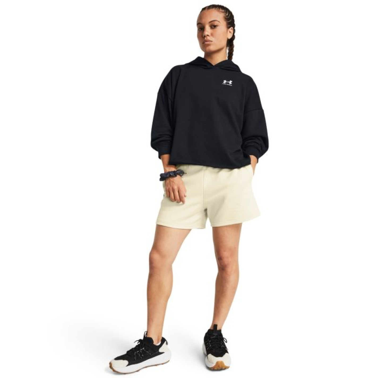 Under Armour Dámska mikina UA Rival Terry OS Hoodie Black LL · záber 1