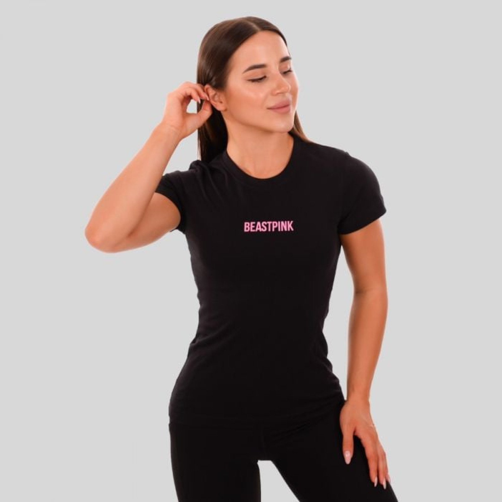 BeastPink Dámske tričko Daily Black L · záber 1