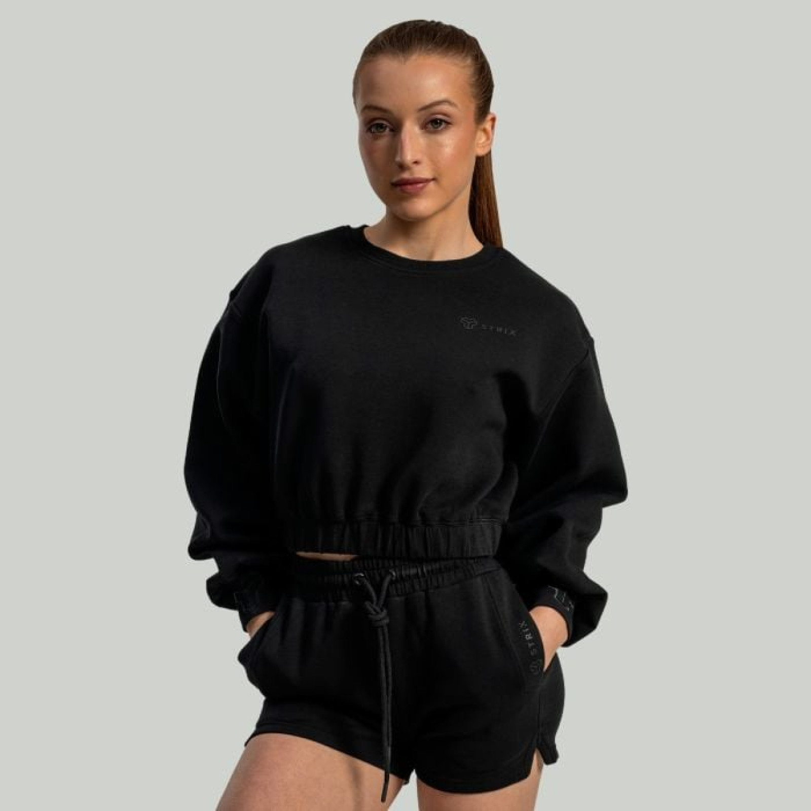 STRIX Dámska mikina Lunar Cropped Black XLXL · záber 1