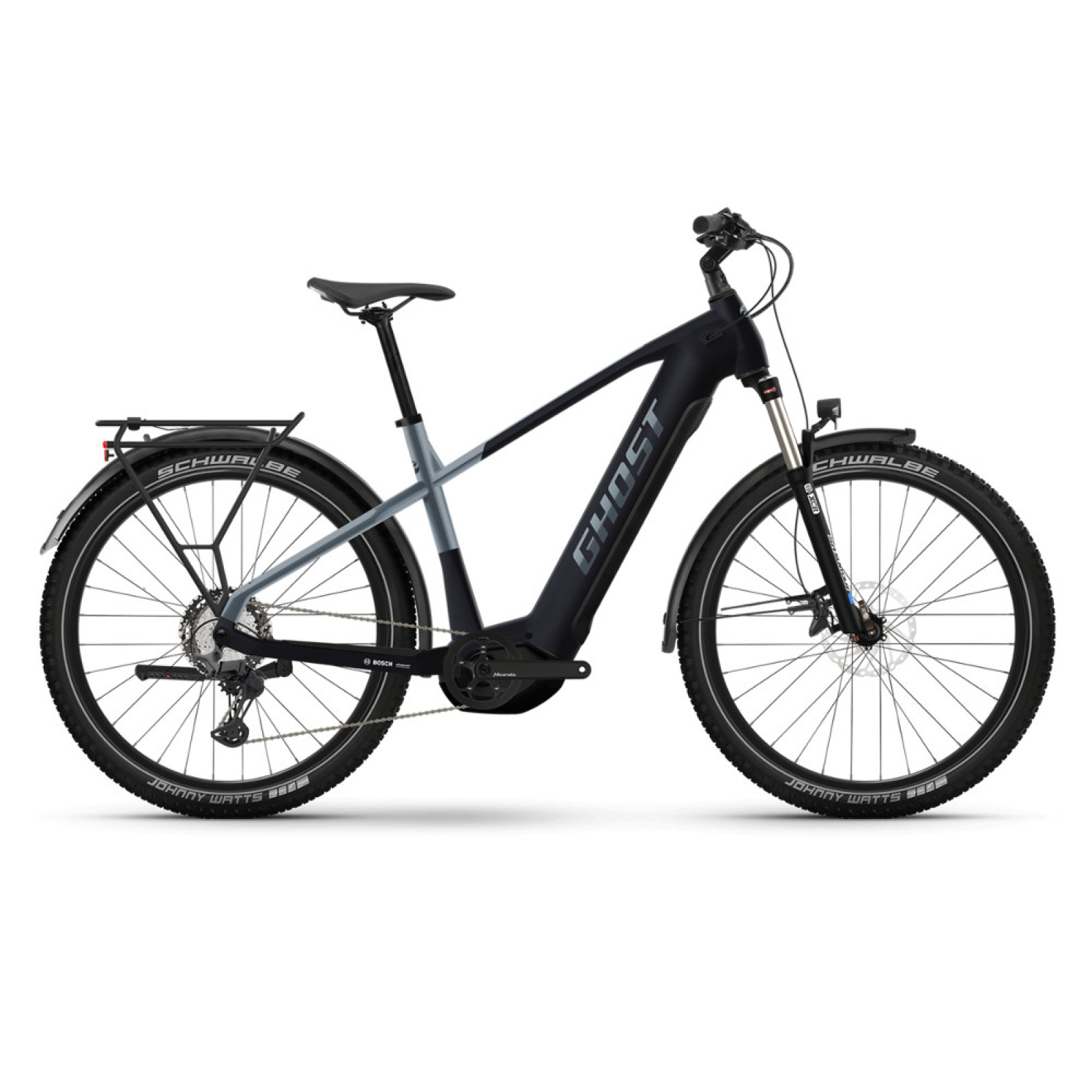 Ghost E-Teru Advanced 27,5" EQ B750 - model 2023 Black/Grey - XL (21,5", 187-195 cm) · záber 1