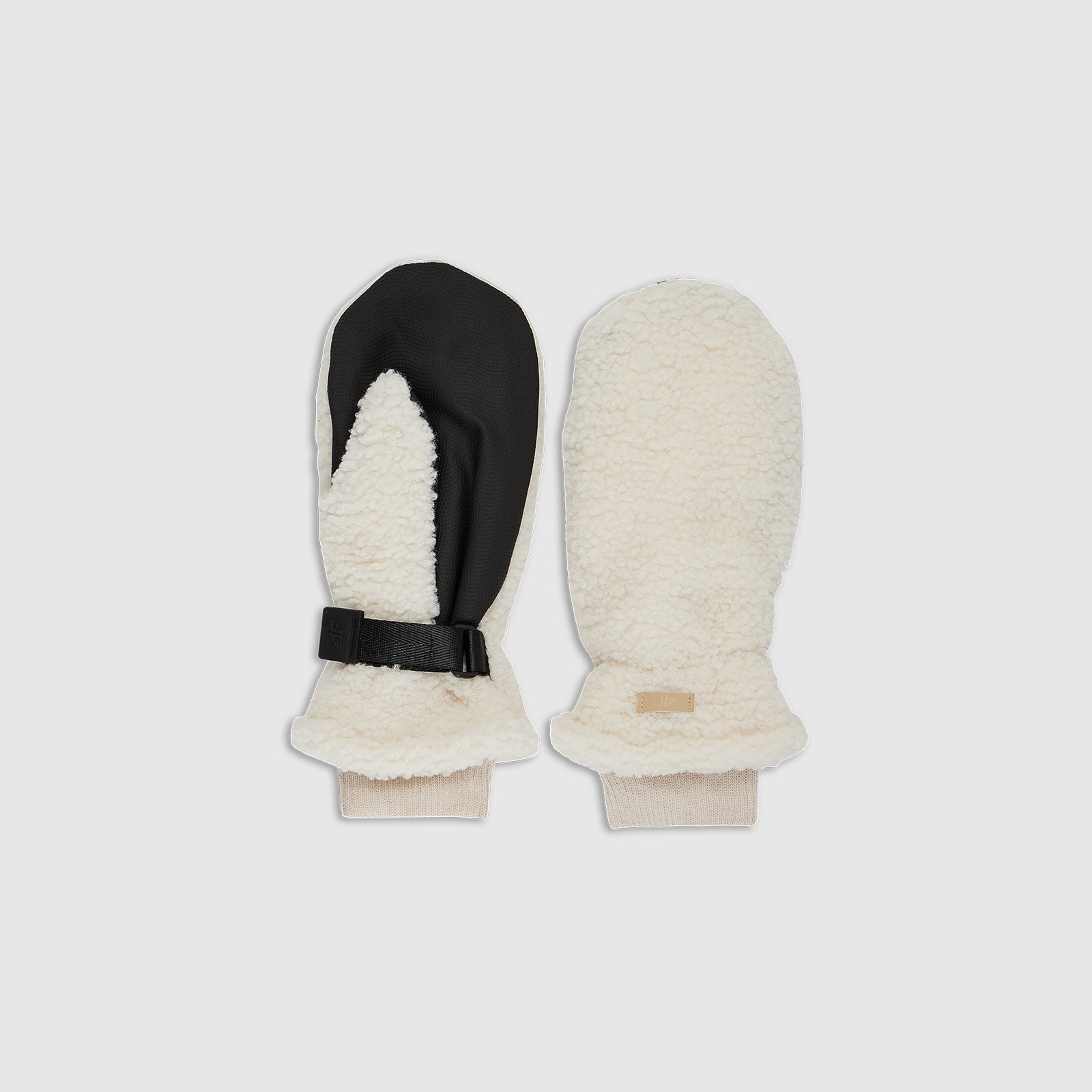 Rukavice s jedným prstom unisex - béžové · záber 1